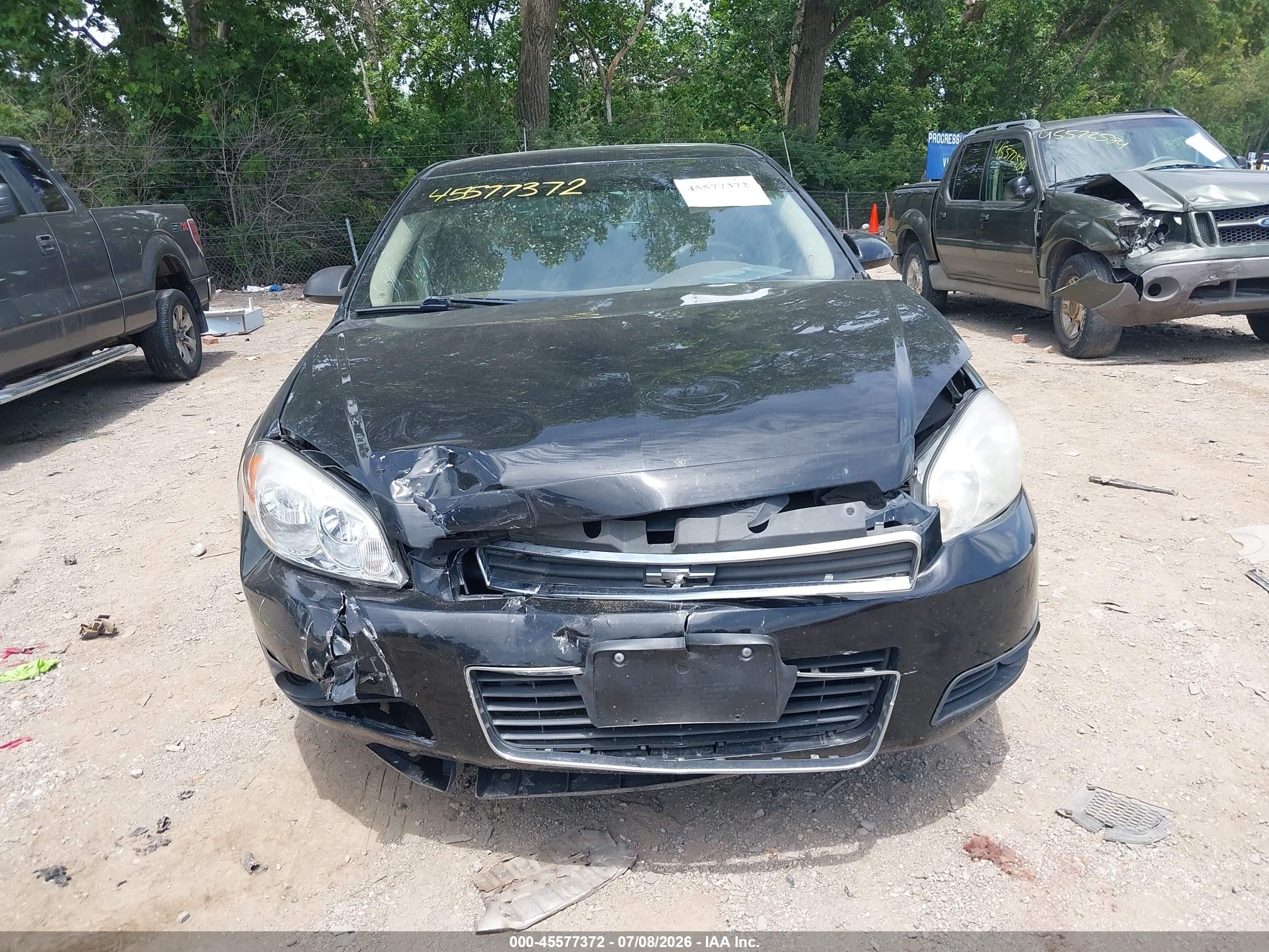 2006 Chevrolet Impala Ltz Black vin: 2G1WU581869408519