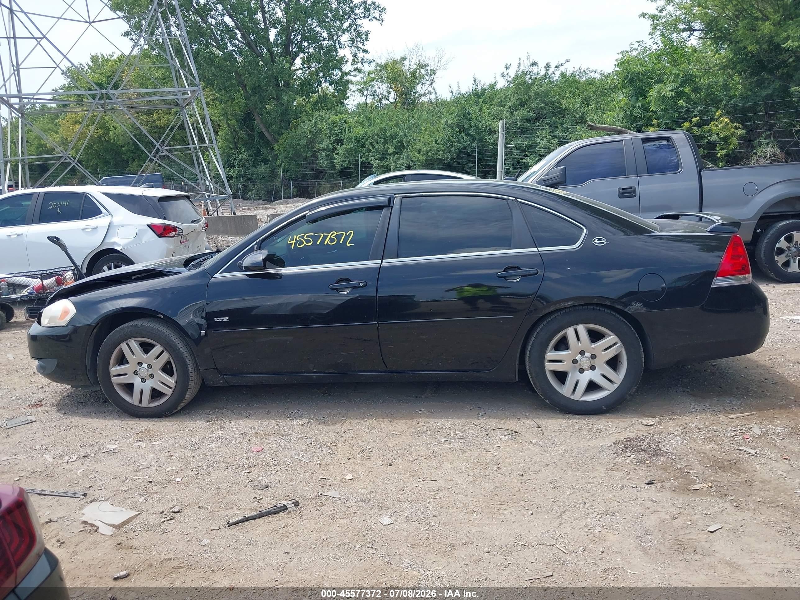 2006 Chevrolet Impala Ltz Black vin: 2G1WU581869408519