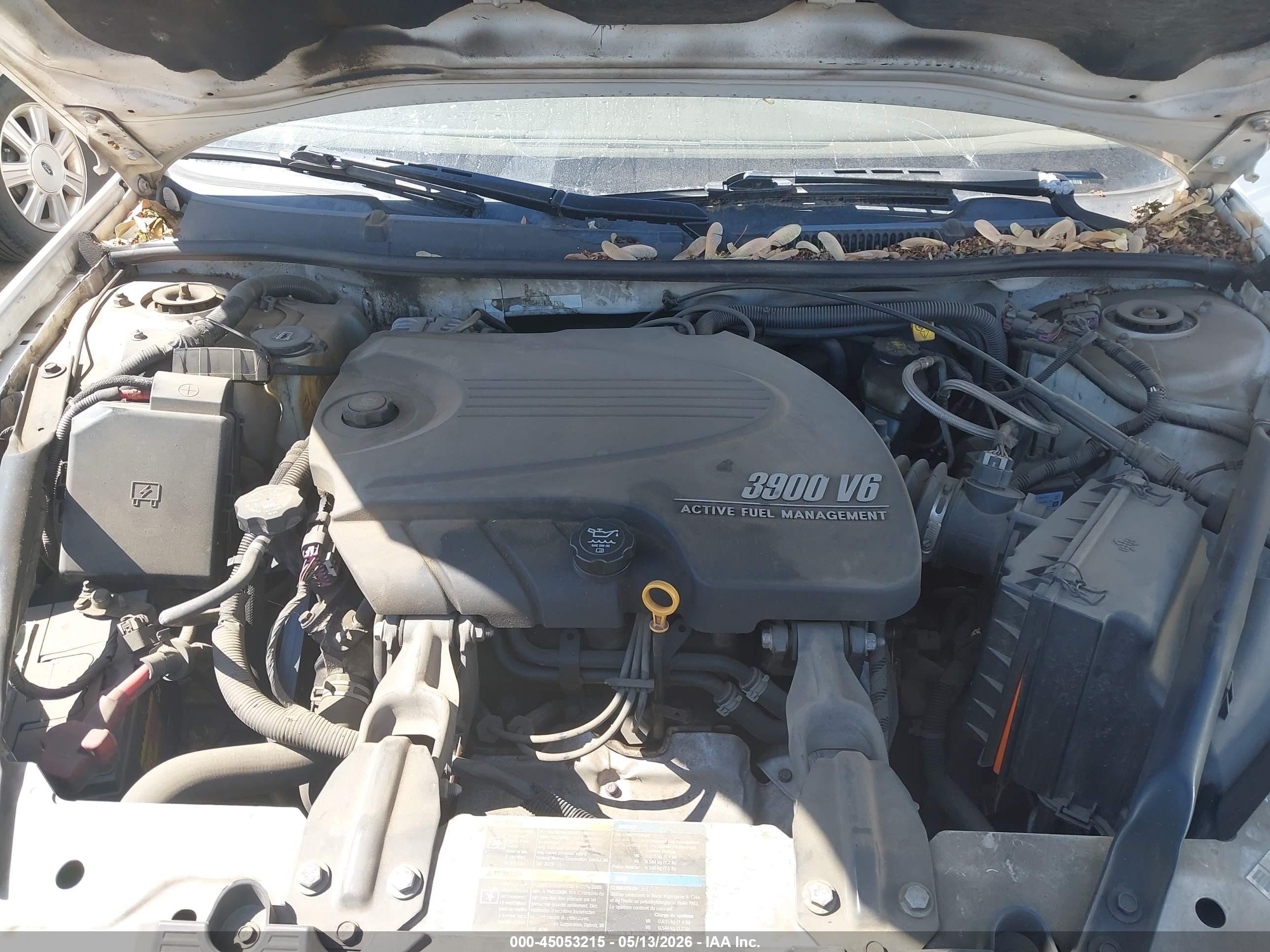 2008 Chevrolet Impala Ltz White vin: 2G1WU583181266730