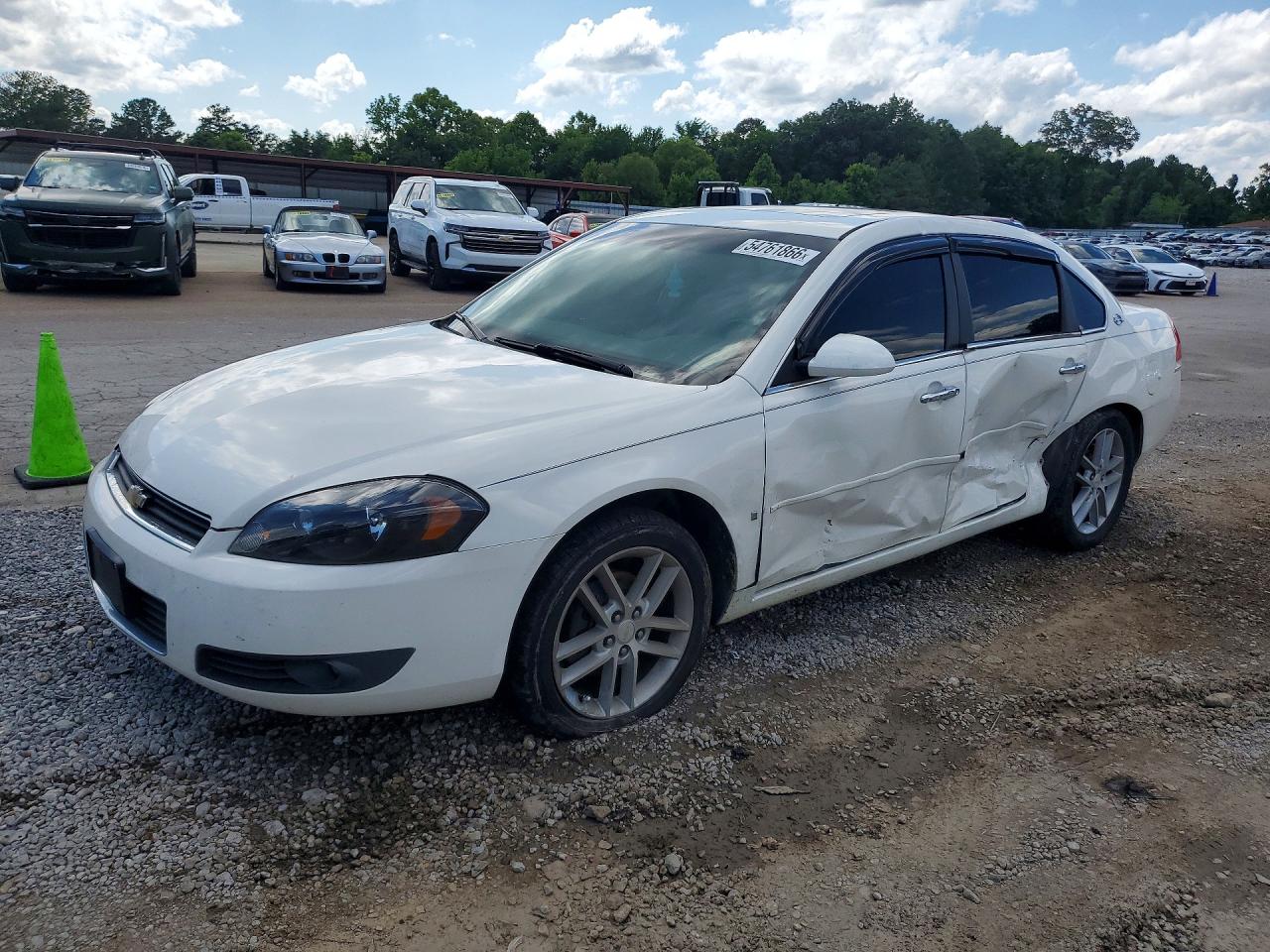 2008 Chevrolet Impala Ltz White vin: 2G1WU583281220792