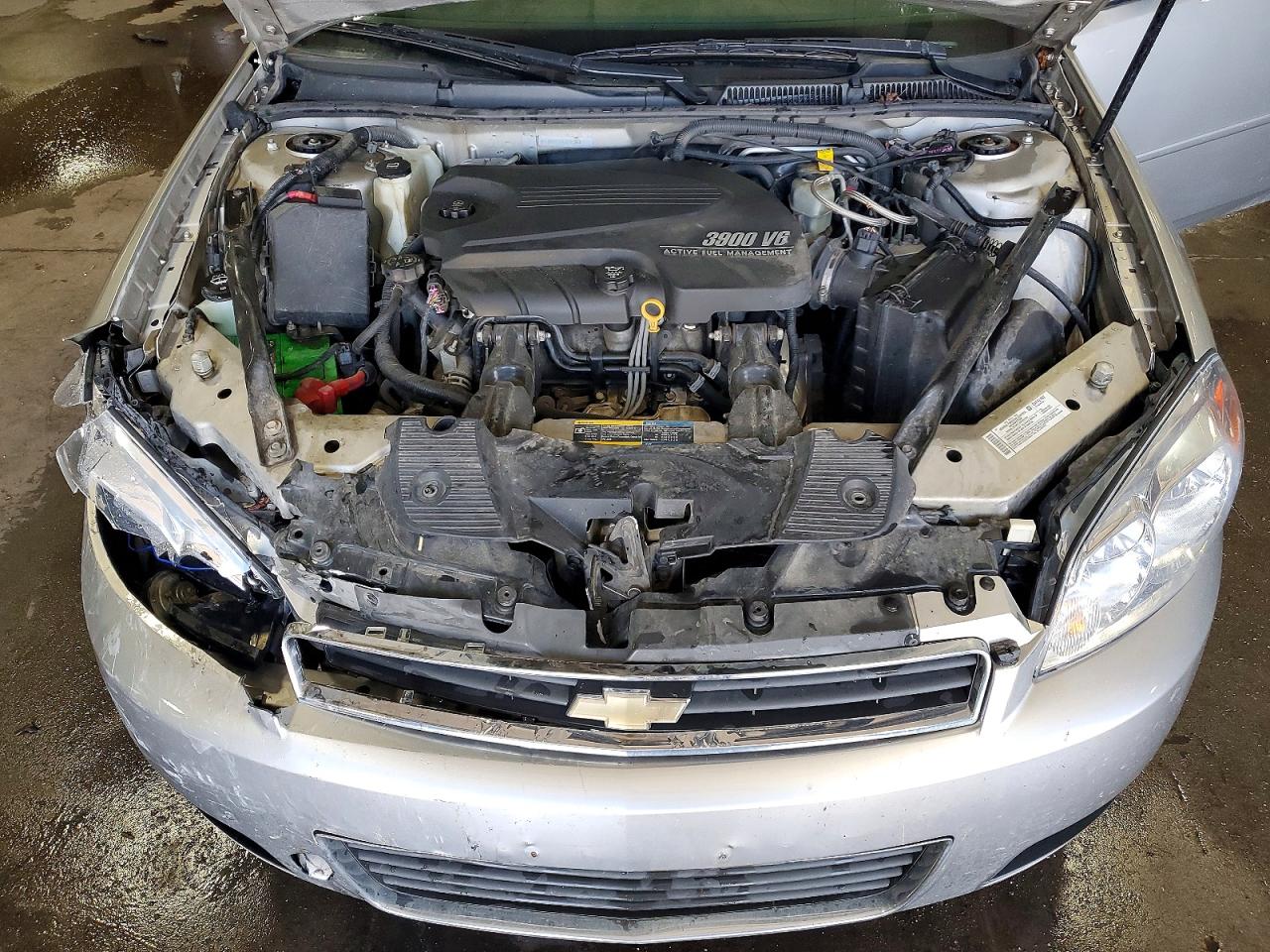 2008 Chevrolet Impala Ltz Silver vin: 2G1WU583381228500