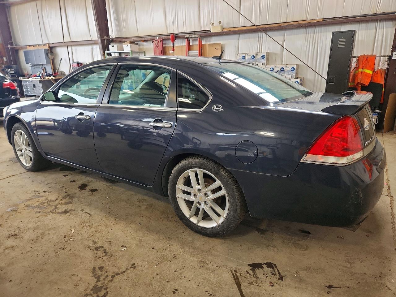 2008 Chevrolet Impala Ltz Blue vin: 2G1WU583389161902