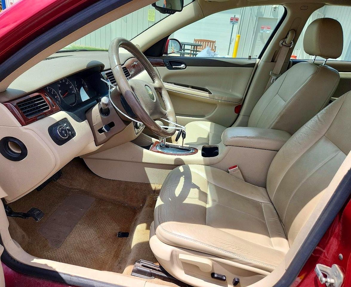 2008 Chevrolet Impala Ltz Maroon vin: 2G1WU583389286138