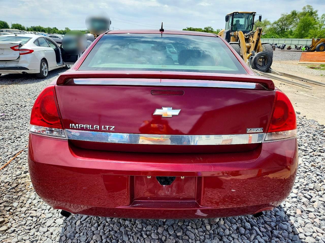 2008 Chevrolet Impala Ltz Maroon vin: 2G1WU583389286138