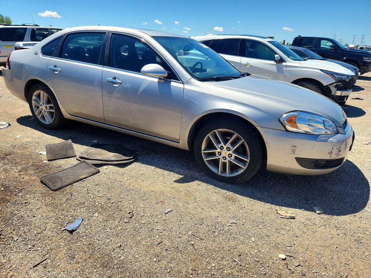 2008 Chevrolet Impala Ltz Серебряный vin: 2G1WU583489166252