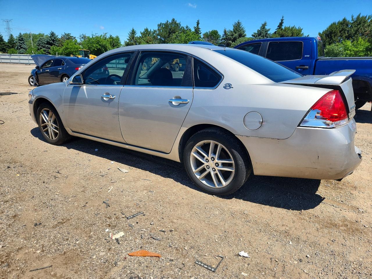 2008 Chevrolet Impala Ltz Серебряный vin: 2G1WU583489166252