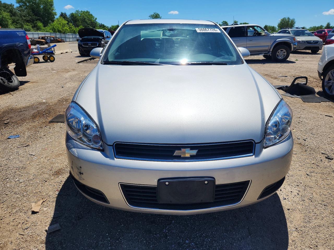 2008 Chevrolet Impala Ltz Серебряный vin: 2G1WU583489166252