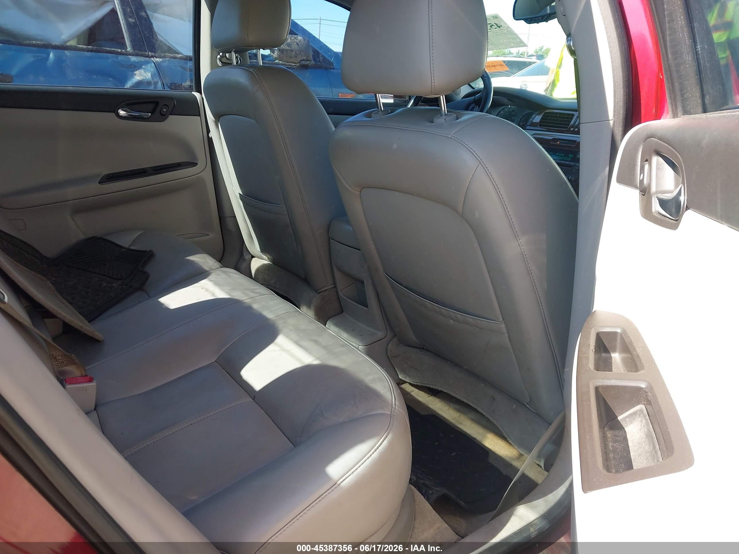 2008 Chevrolet Impala Ltz Красный vin: 2G1WU583581366474