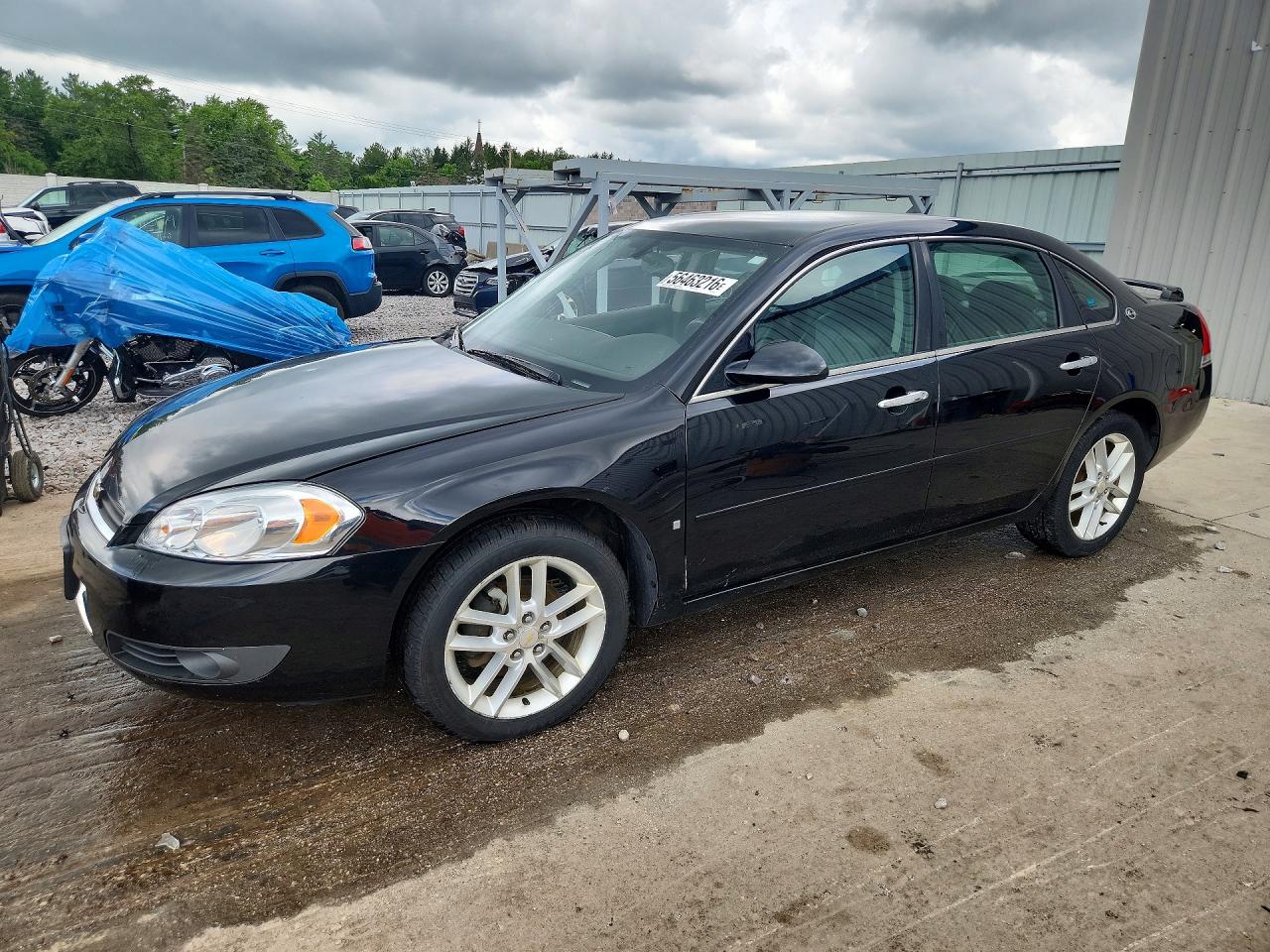 2008 Chevrolet Impala Ltz Черный vin: 2G1WU583689178144