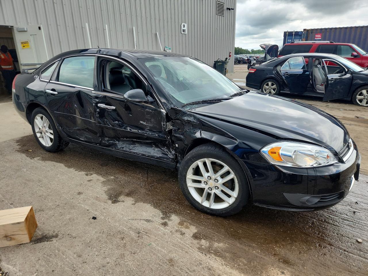 2008 Chevrolet Impala Ltz Черный vin: 2G1WU583689178144