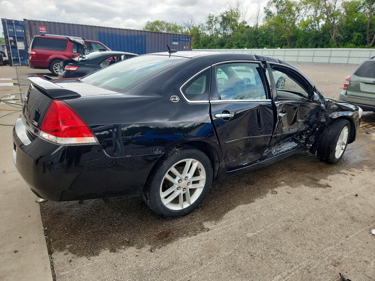 2008 Chevrolet Impala Ltz Черный vin: 2G1WU583689178144