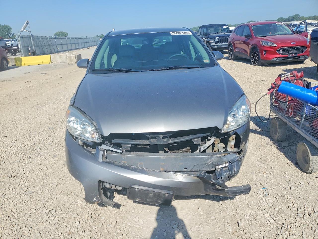 2008 Chevrolet Impala Ltz Silver vin: 2G1WU583781233974