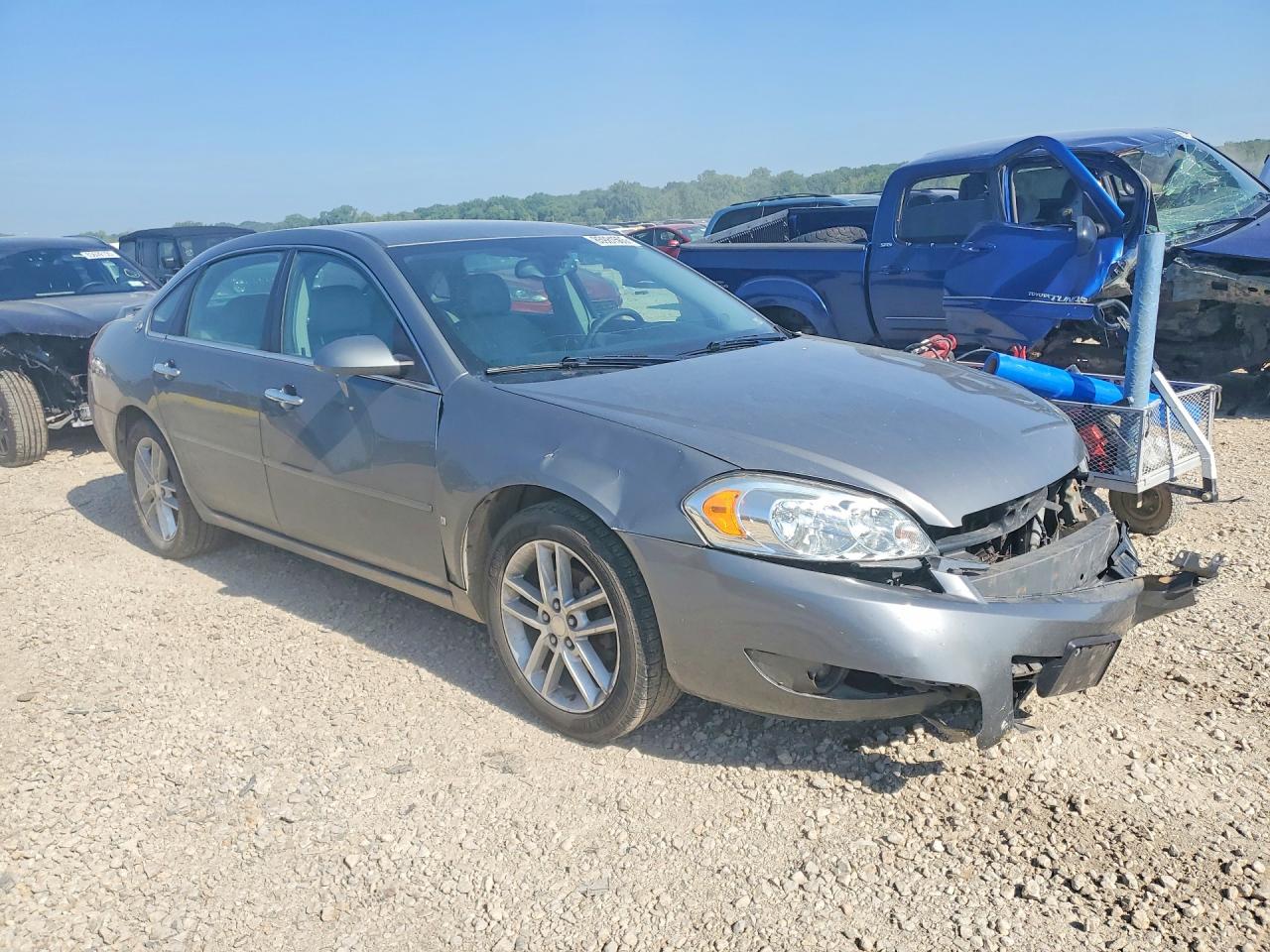 2008 Chevrolet Impala Ltz Silver vin: 2G1WU583781233974