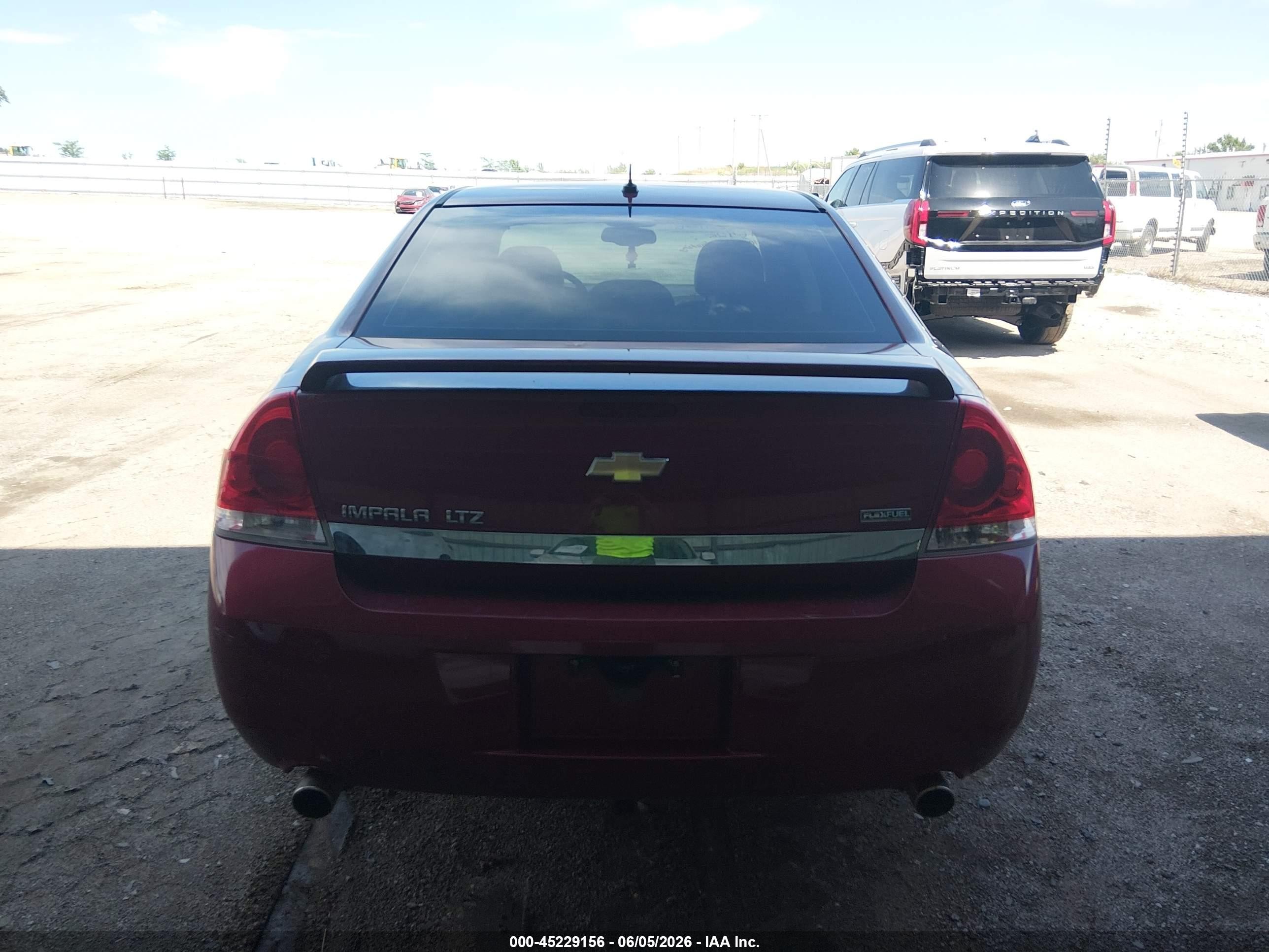 2008 Chevrolet Impala Ltz Красный vin: 2G1WU583789223463