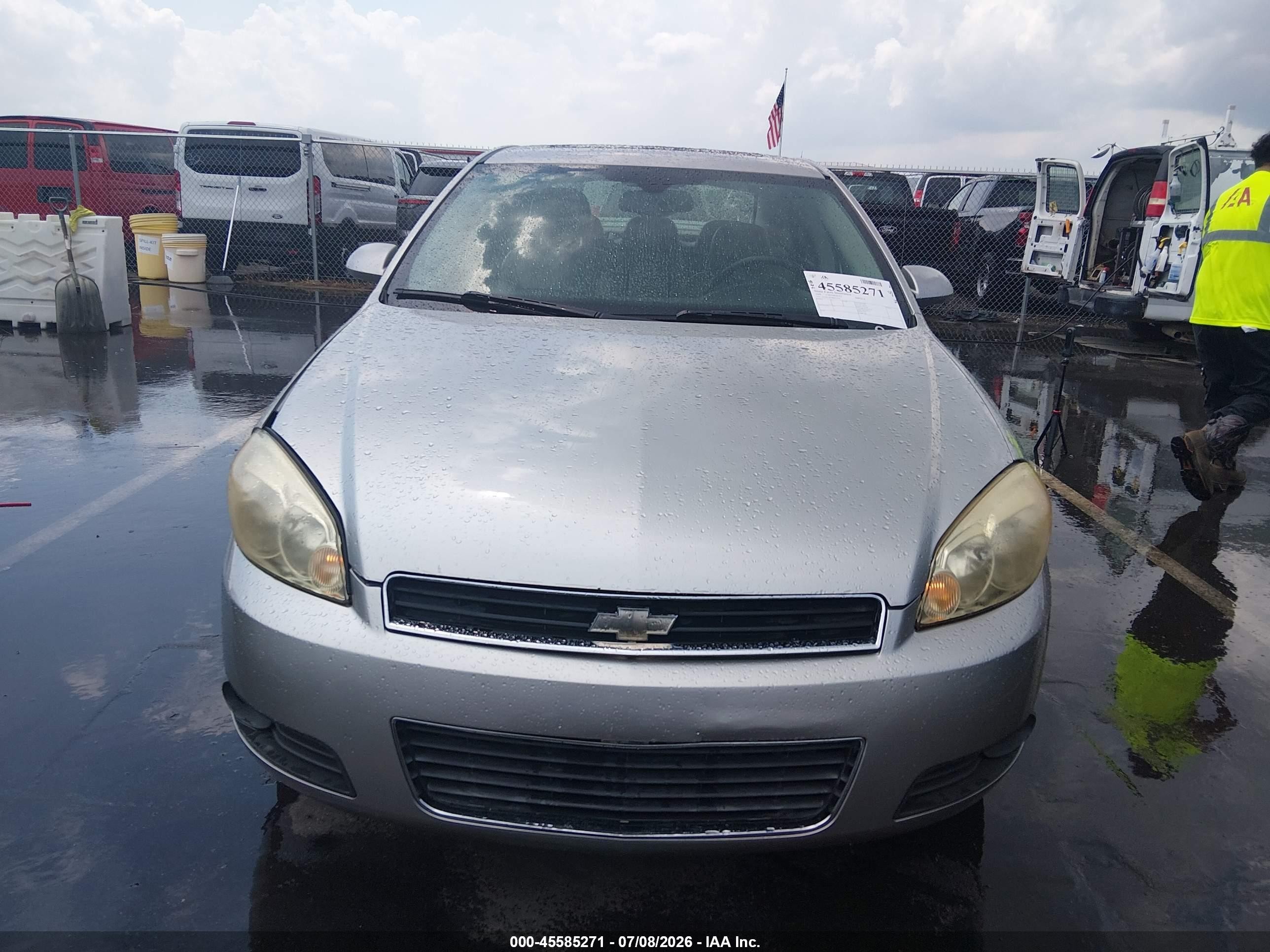 2008 Chevrolet Impala Ltz Silver vin: 2G1WU583889231474