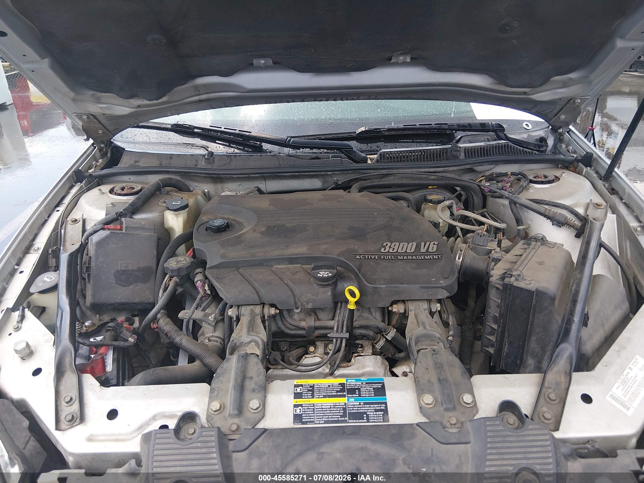 2008 Chevrolet Impala Ltz Silver vin: 2G1WU583889231474