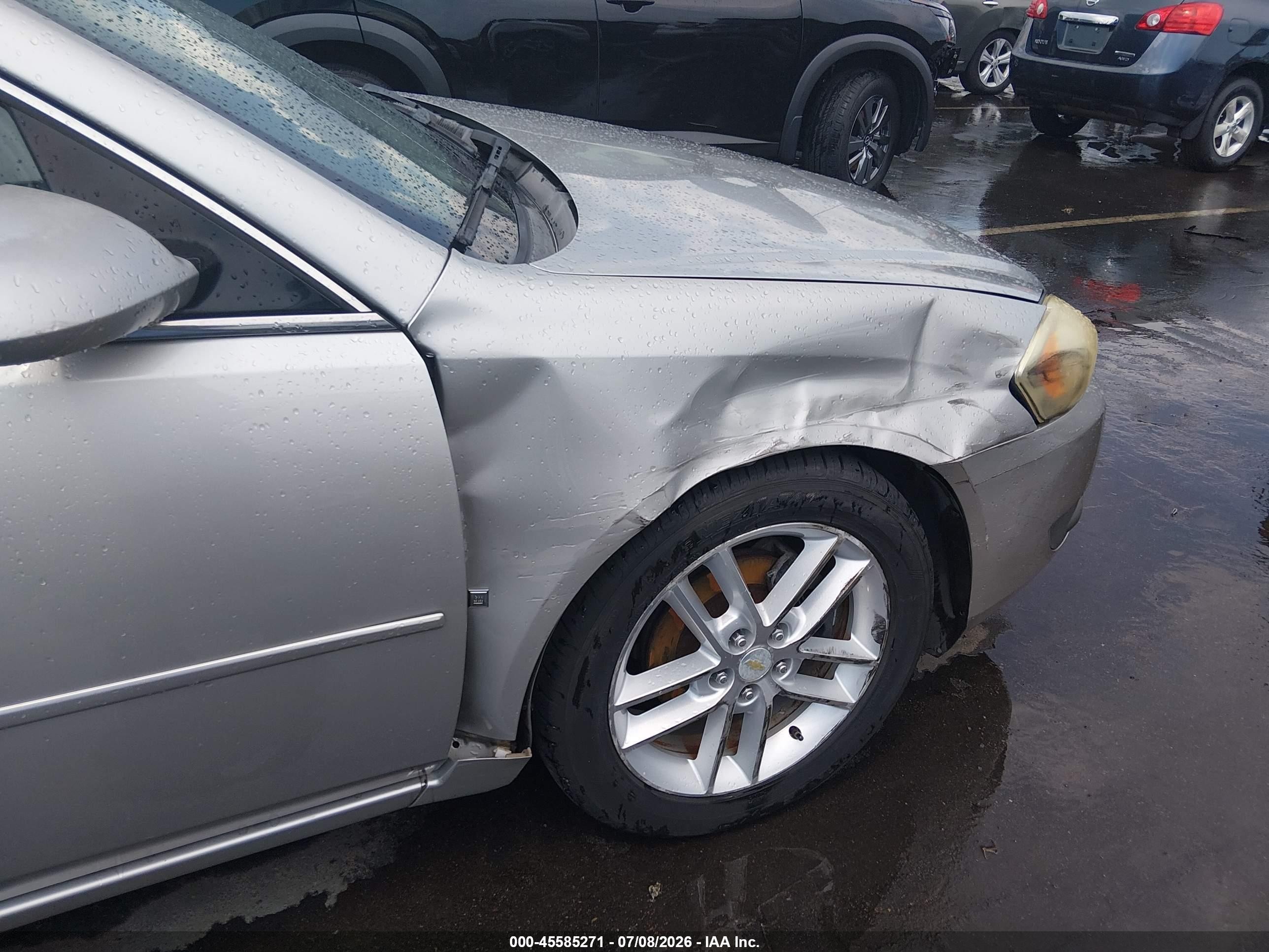 2008 Chevrolet Impala Ltz Silver vin: 2G1WU583889231474