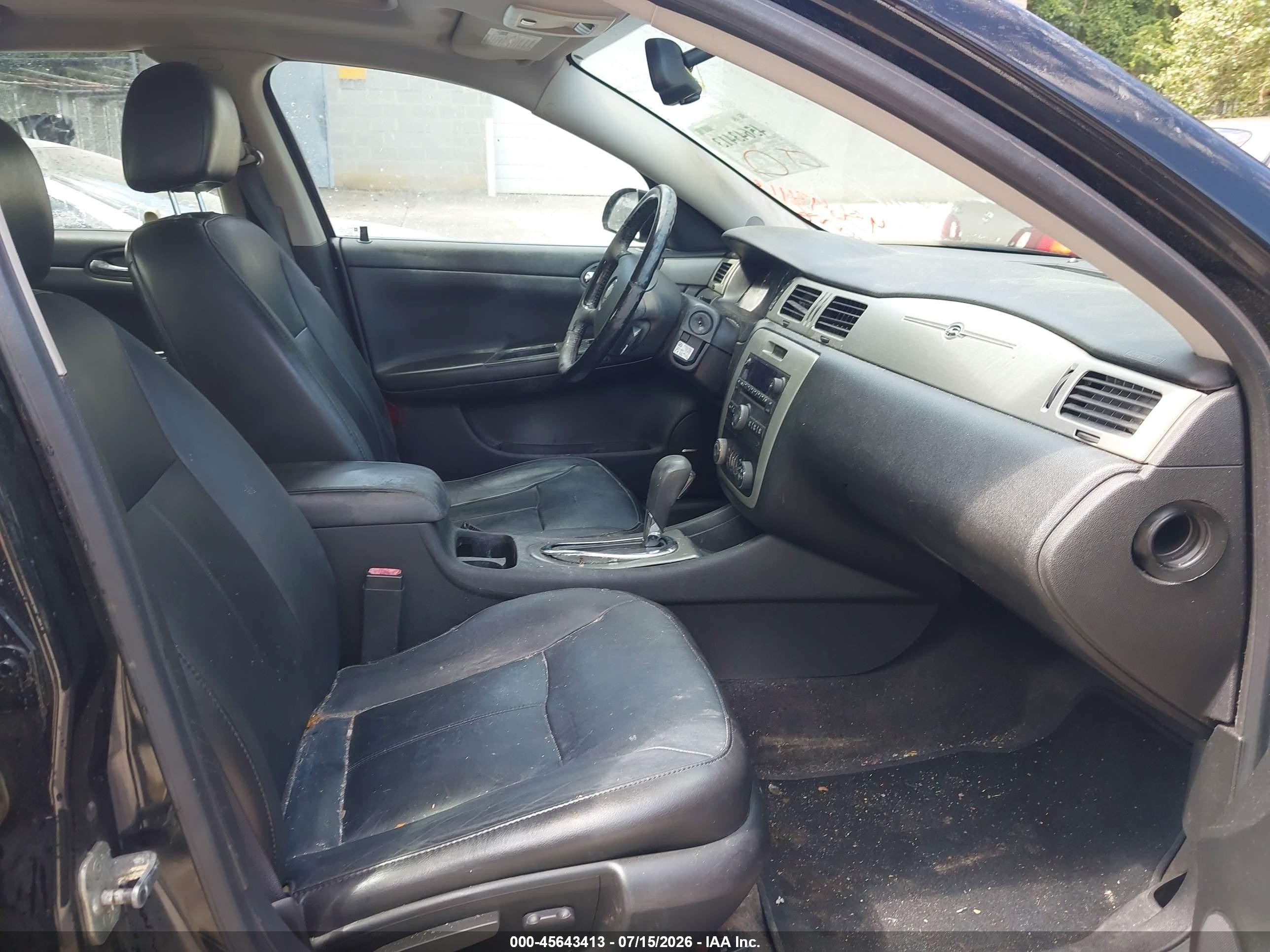 2008 Chevrolet Impala Ltz Black vin: 2G1WU583989183919
