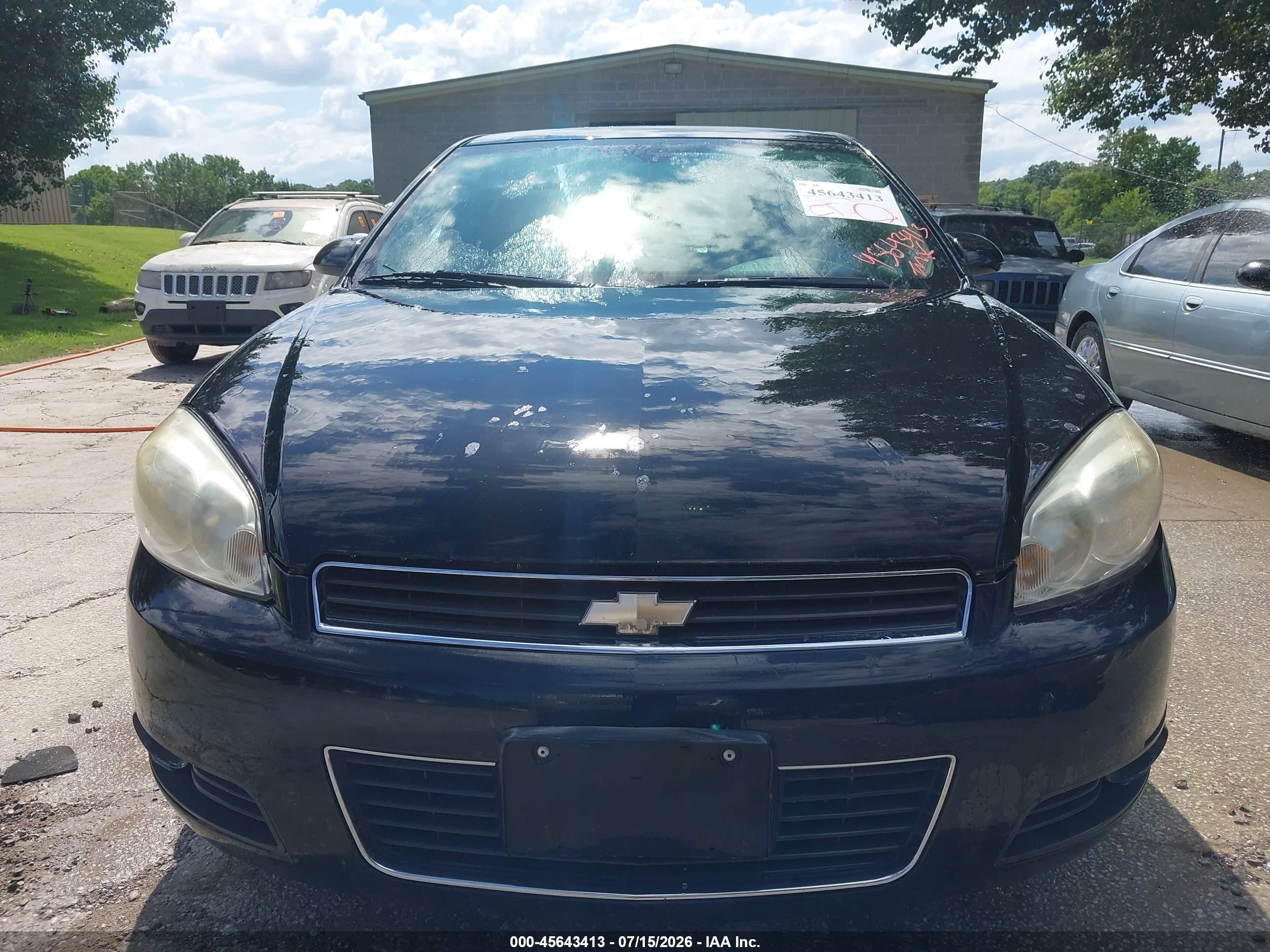 2008 Chevrolet Impala Ltz Black vin: 2G1WU583989183919