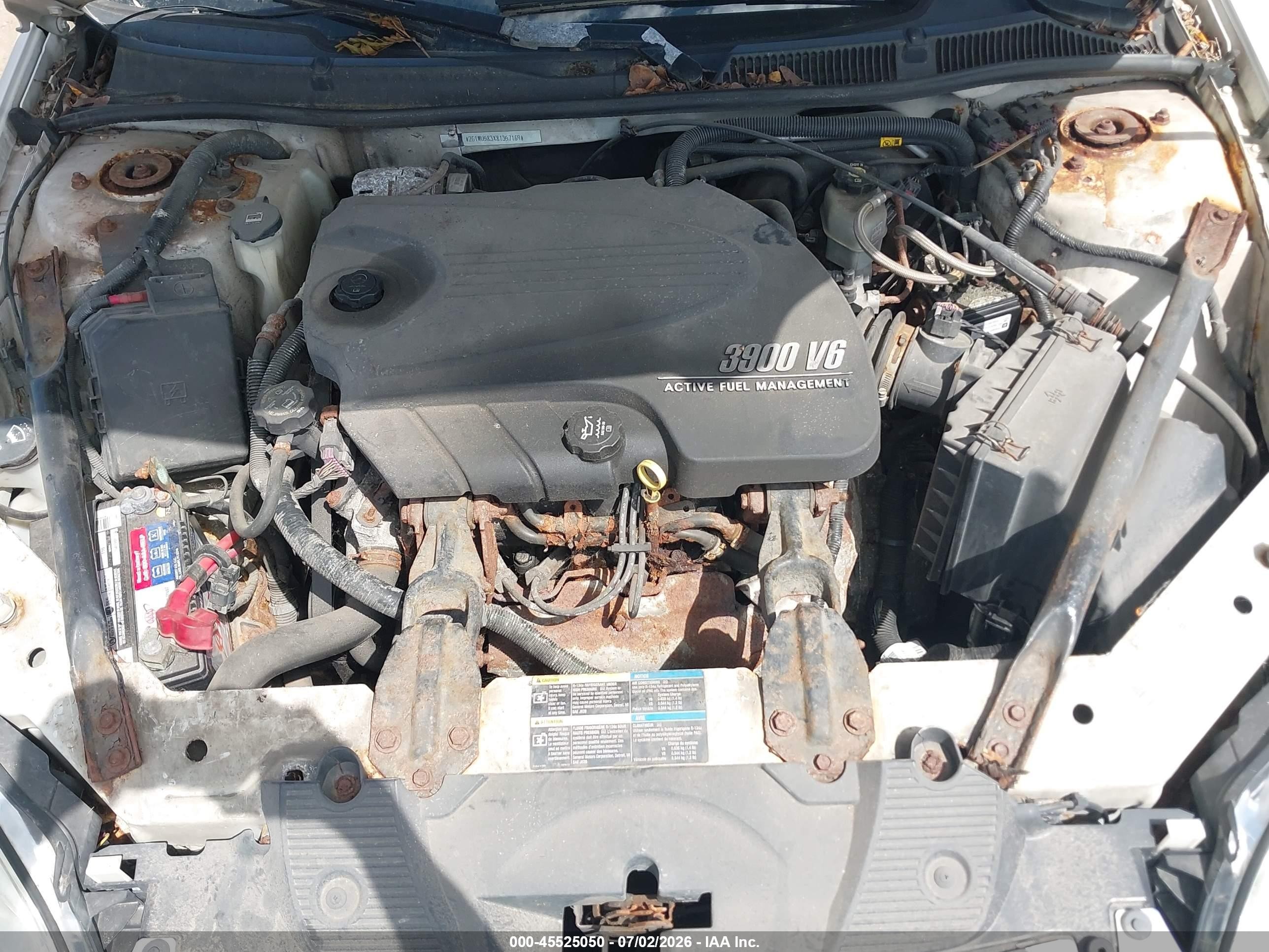 2008 Chevrolet Impala Ltz Белый vin: 2G1WU583X81357169