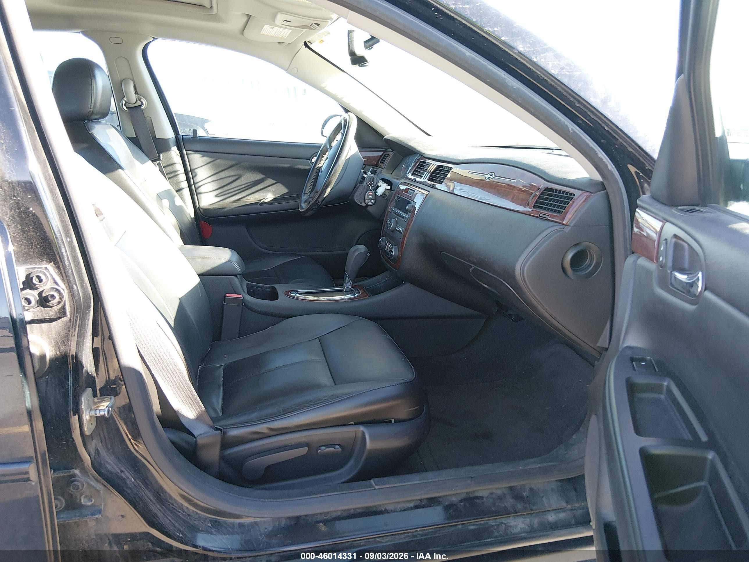 2008 Chevrolet Impala Ltz Black vin: 2G1WU583X89256280