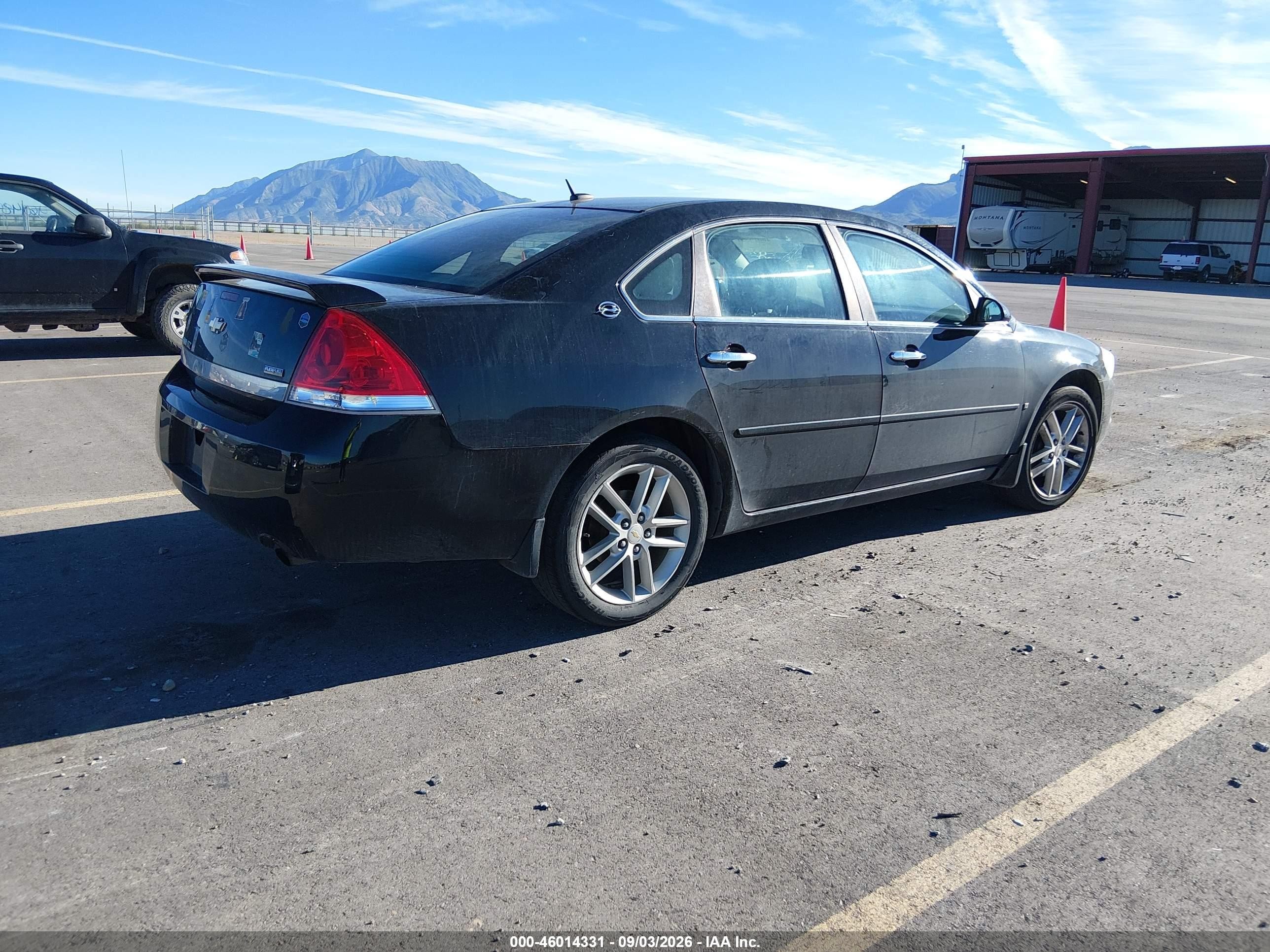 2008 Chevrolet Impala Ltz Black vin: 2G1WU583X89256280