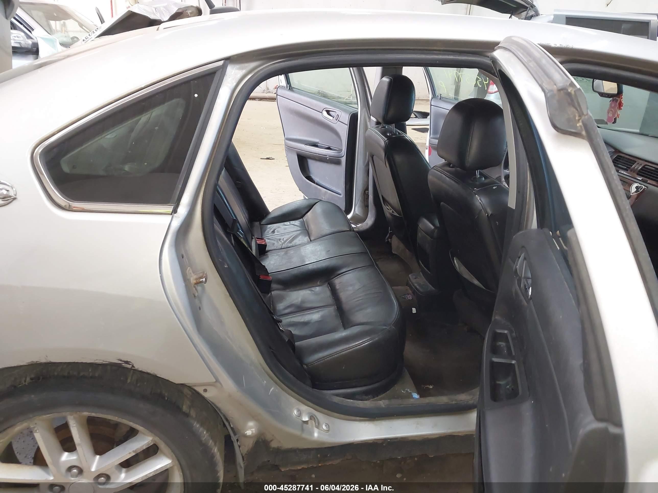 2008 Chevrolet Impala Ltz Silver vin: 2G1WU583X89276240