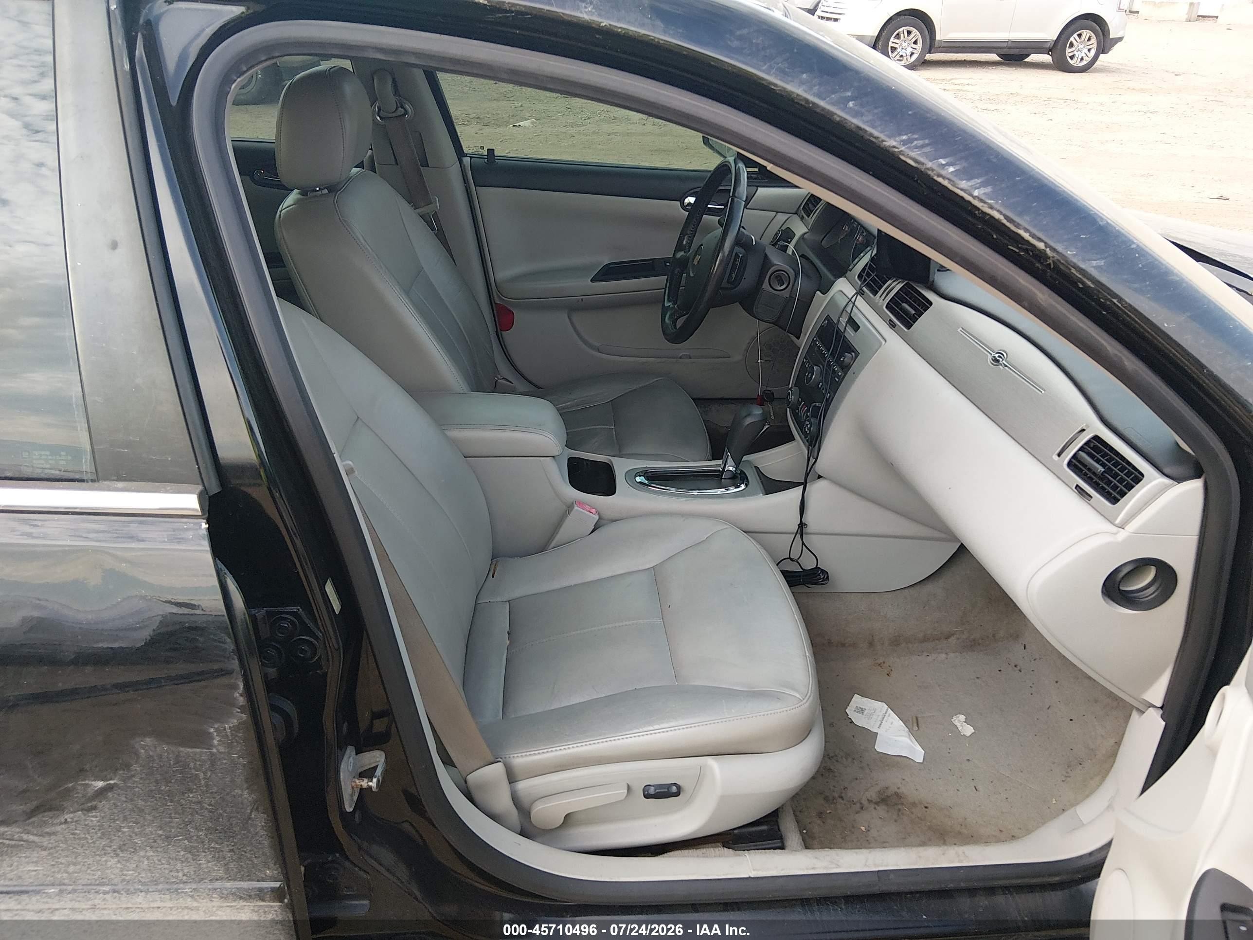 2007 Chevrolet Impala Ltz Black vin: 2G1WU58R079401863