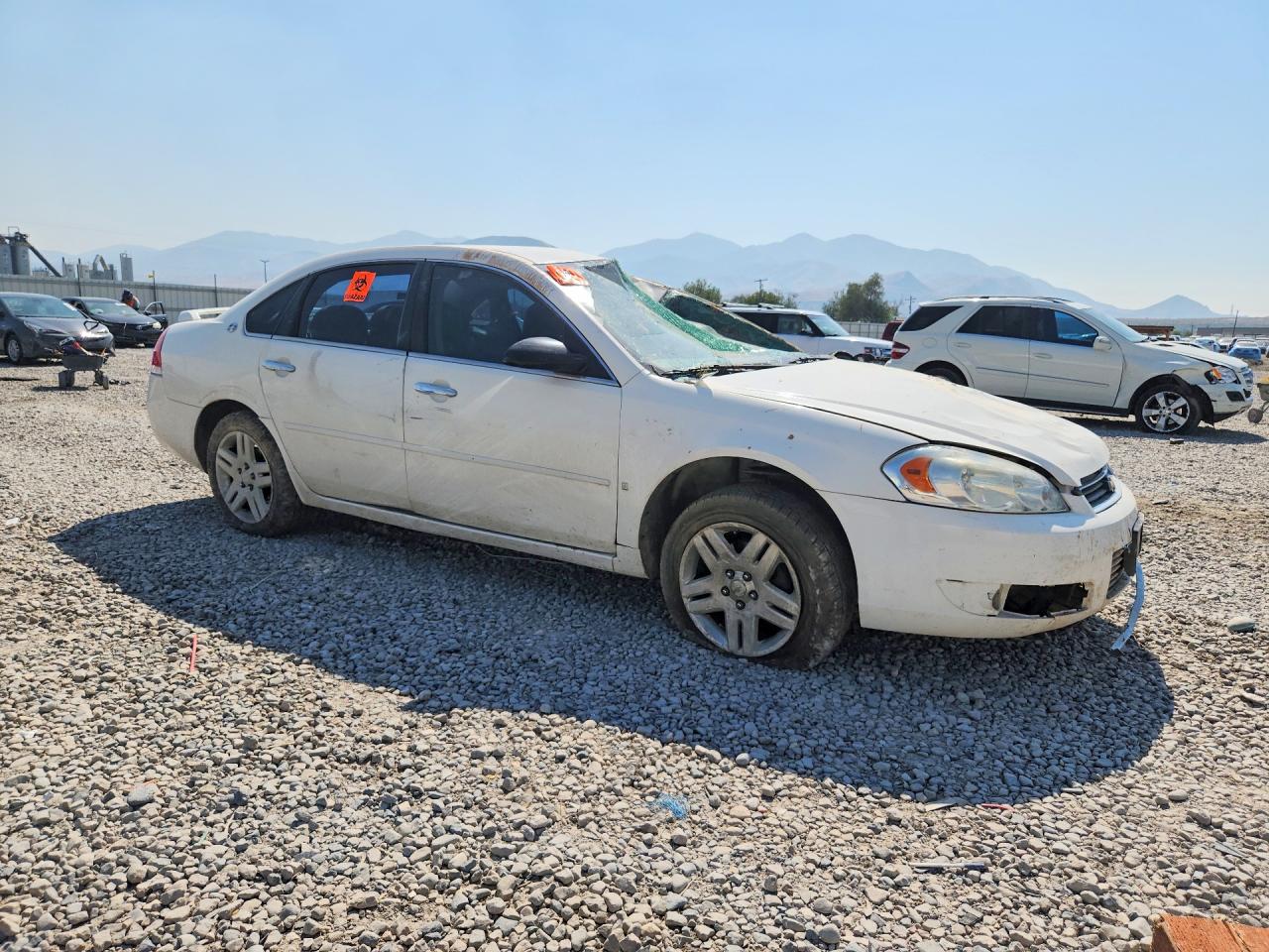 2007 Chevrolet Impala Ltz White vin: 2G1WU58R279108174