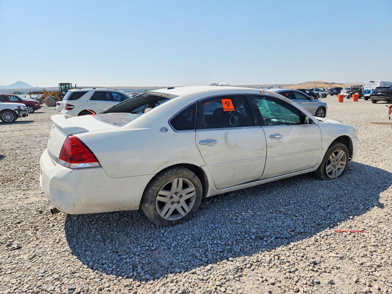 2007 Chevrolet Impala Ltz White vin: 2G1WU58R279108174