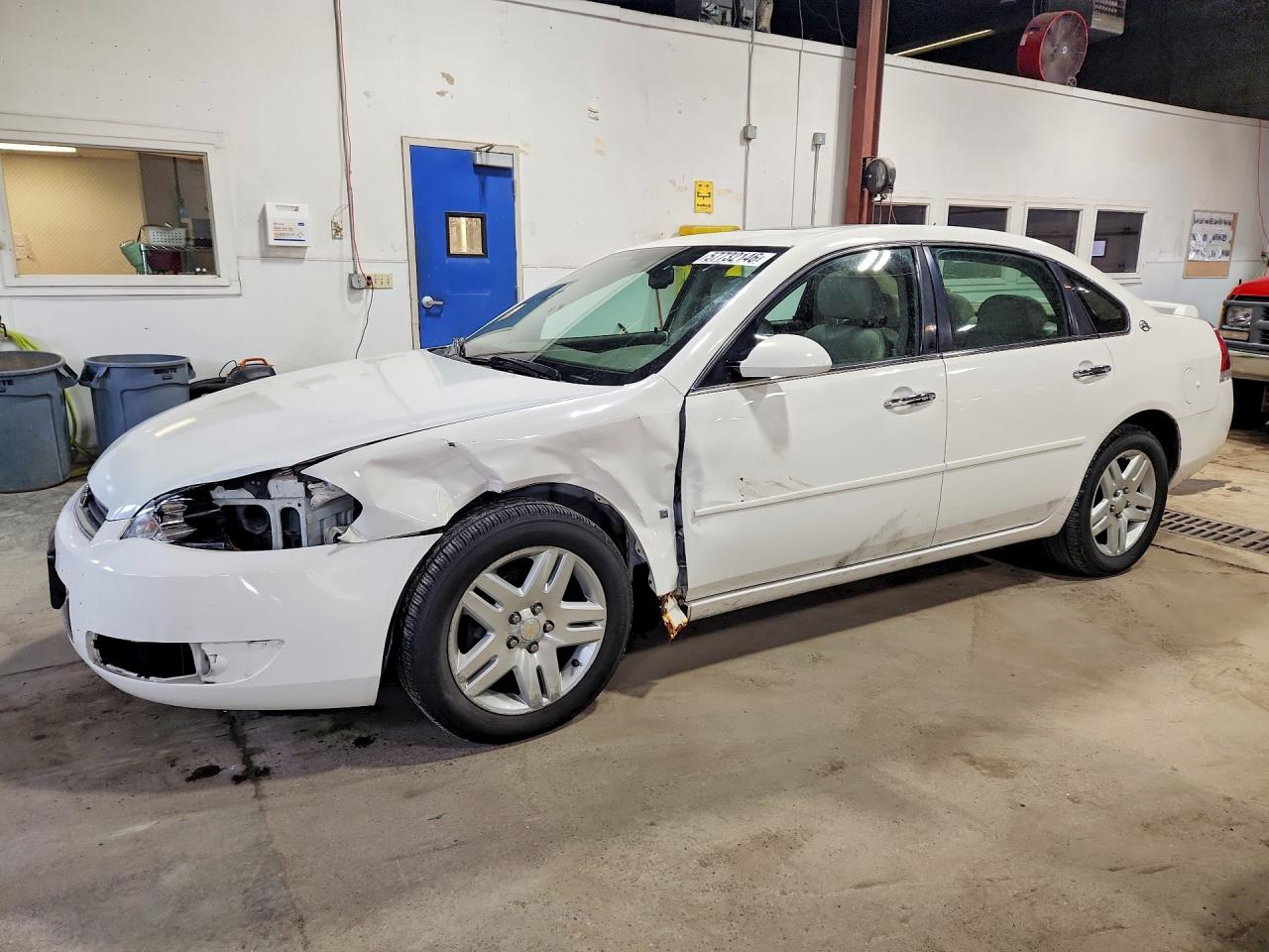 2007 Chevrolet Impala Ltz White vin: 2G1WU58R279130658