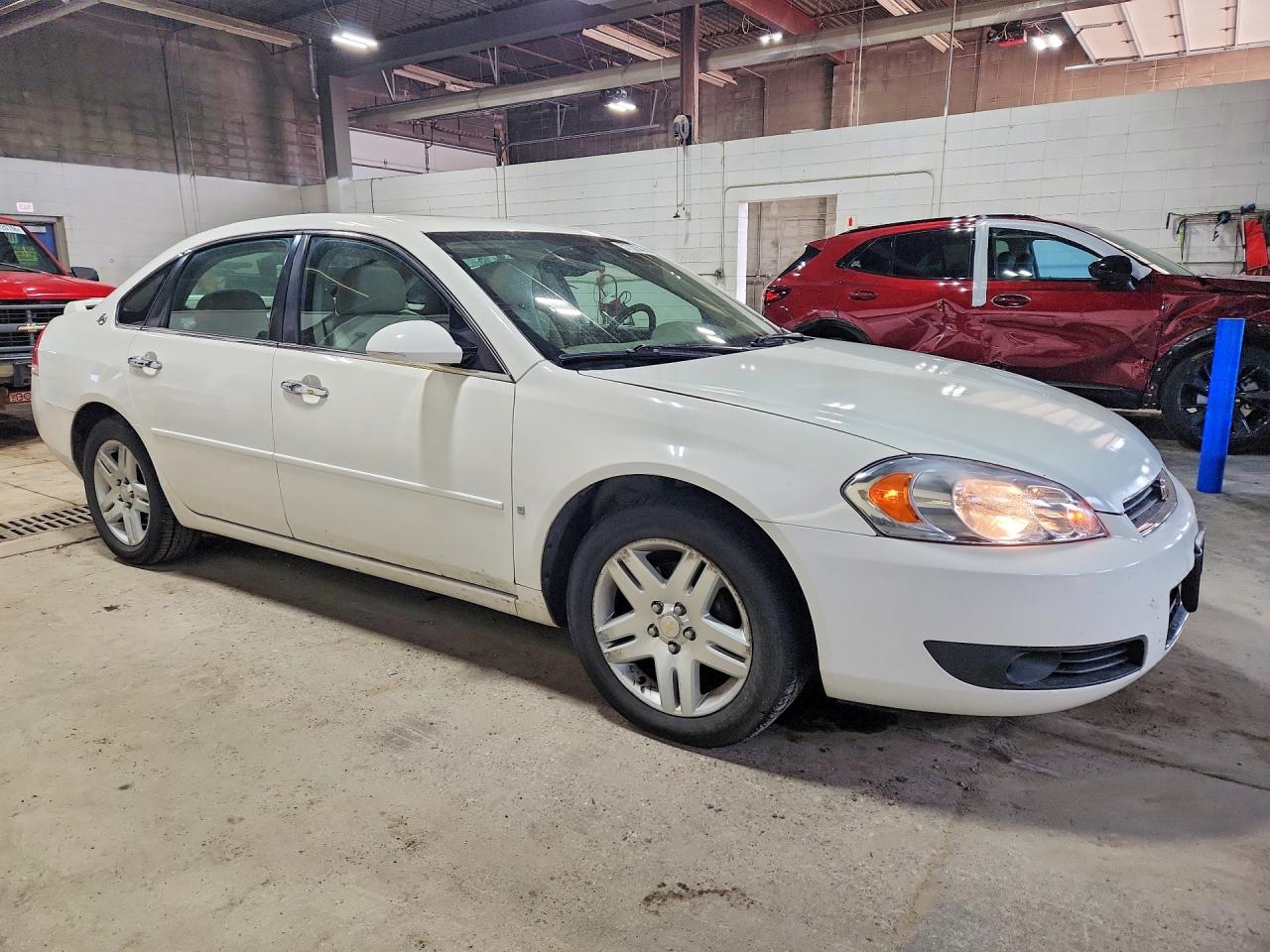 2007 Chevrolet Impala Ltz White vin: 2G1WU58R279130658