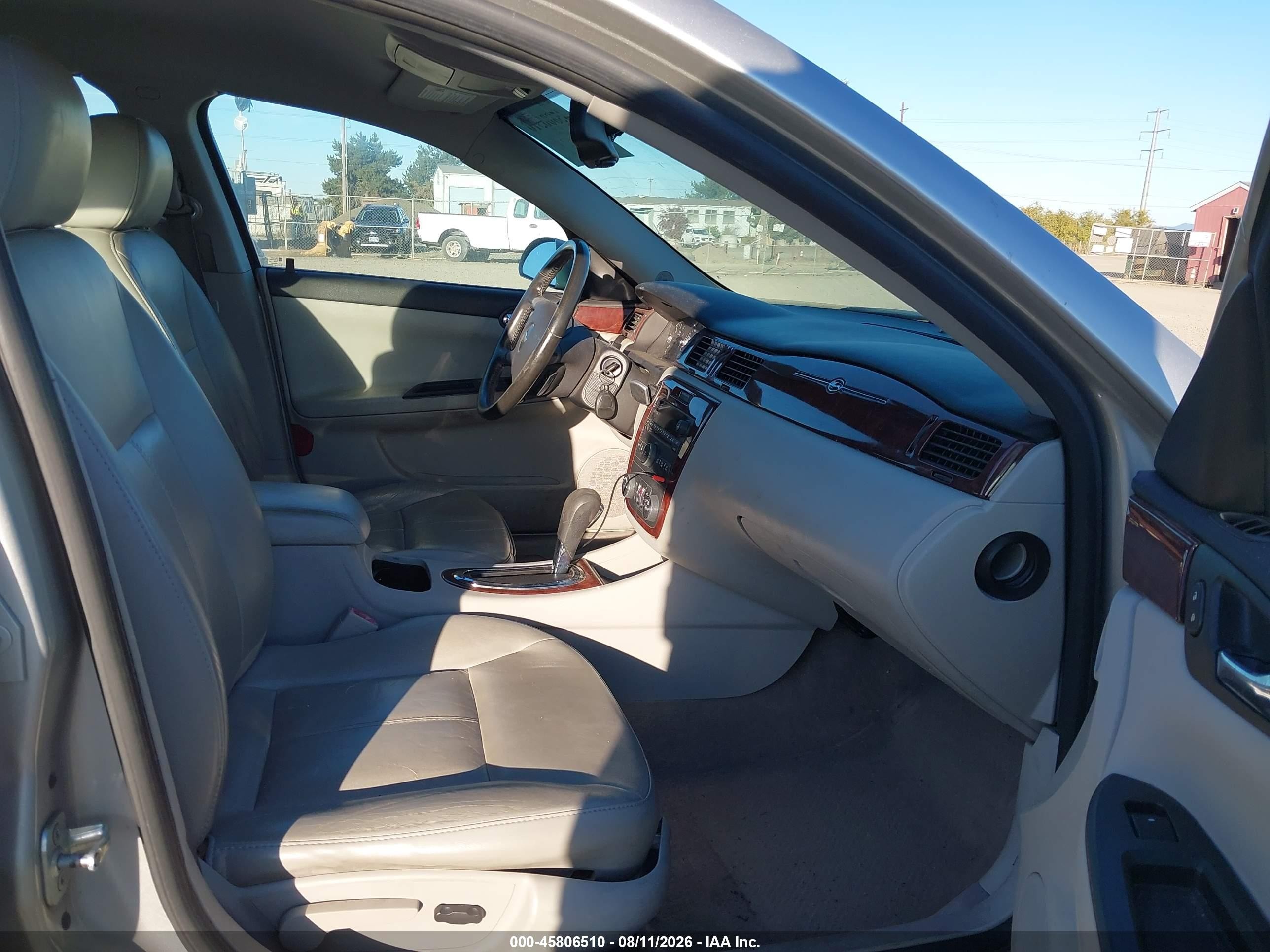 2007 Chevrolet Impala Ltz Silver vin: 2G1WU58R279153650
