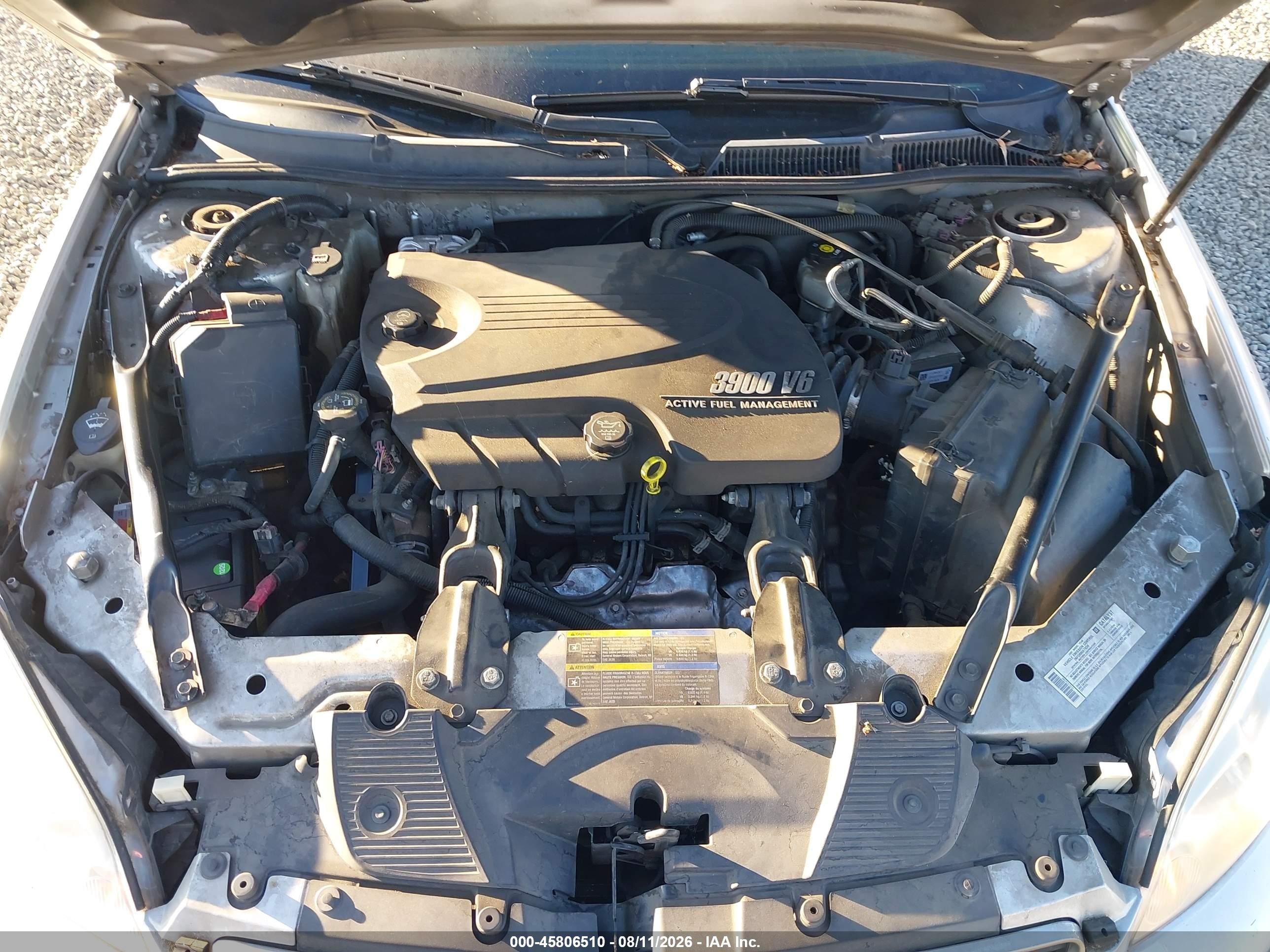 2007 Chevrolet Impala Ltz Silver vin: 2G1WU58R279153650