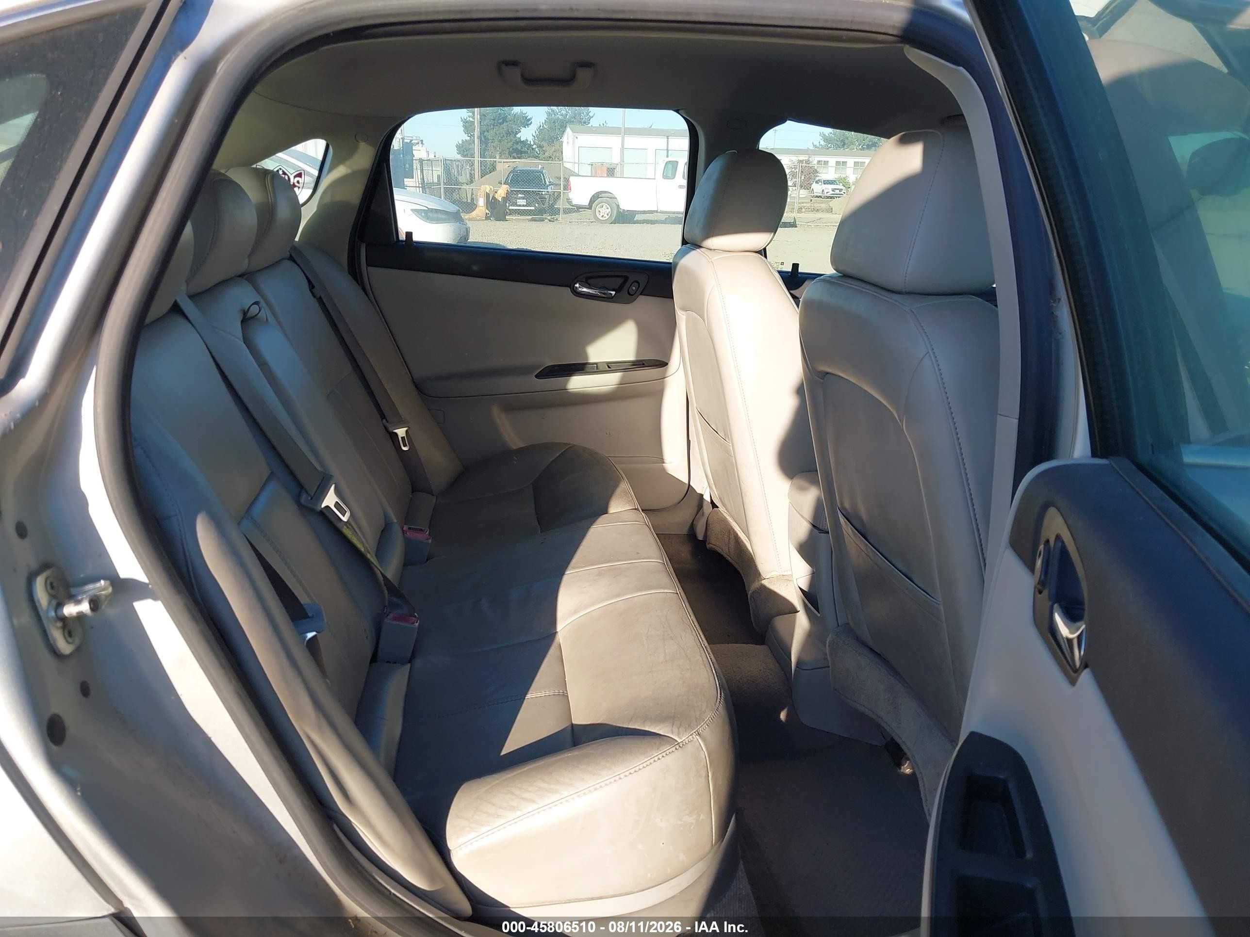 2007 Chevrolet Impala Ltz Silver vin: 2G1WU58R279153650