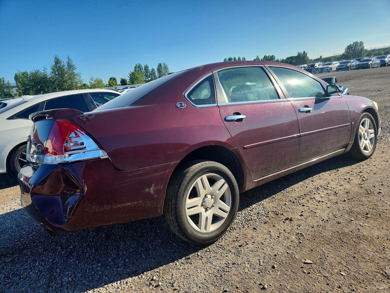 2007 Chevrolet Impala Ltz Бордовый vin: 2G1WU58R379149932