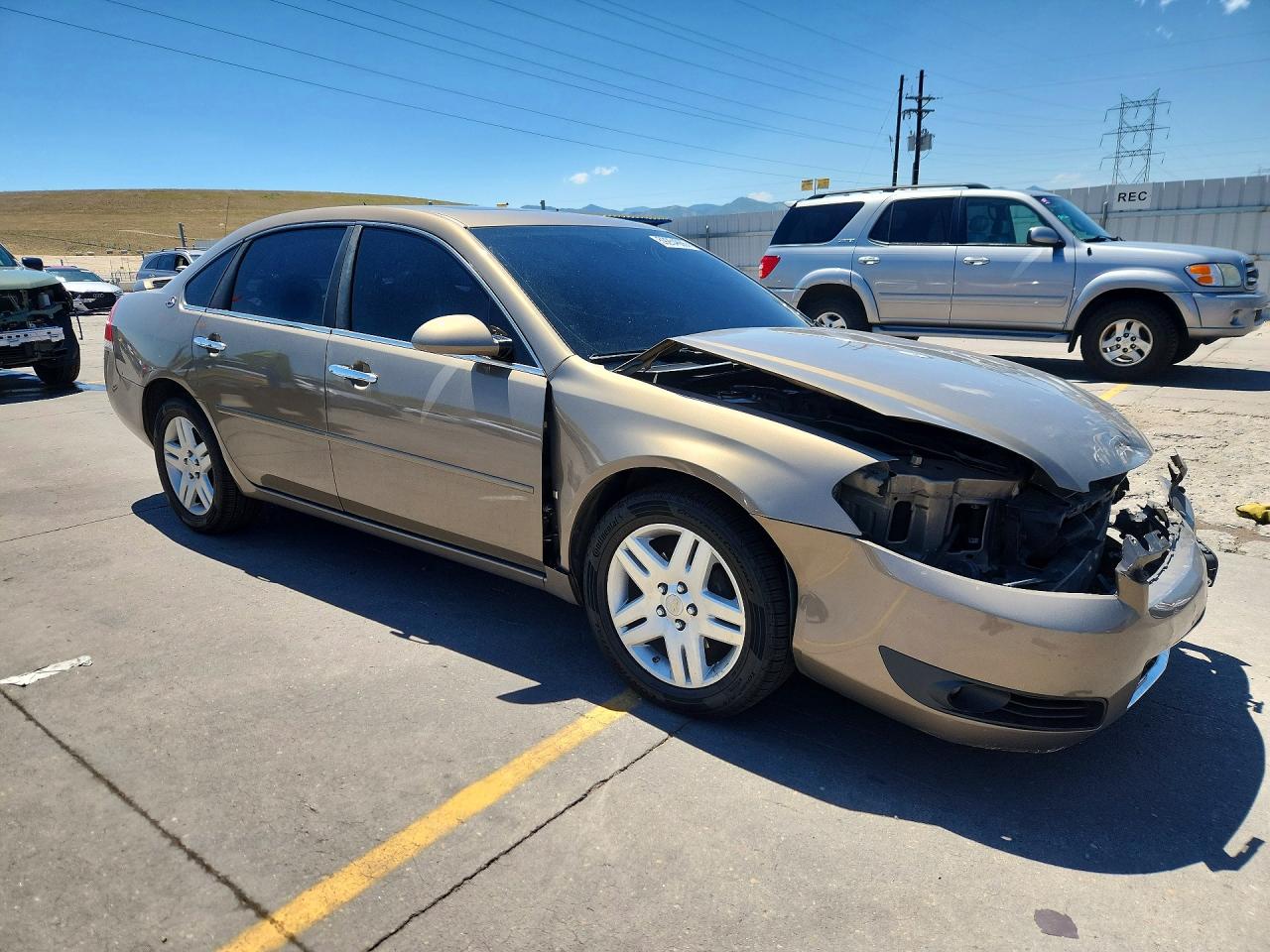 2007 Chevrolet Impala Ltz Tan vin: 2G1WU58R679106136