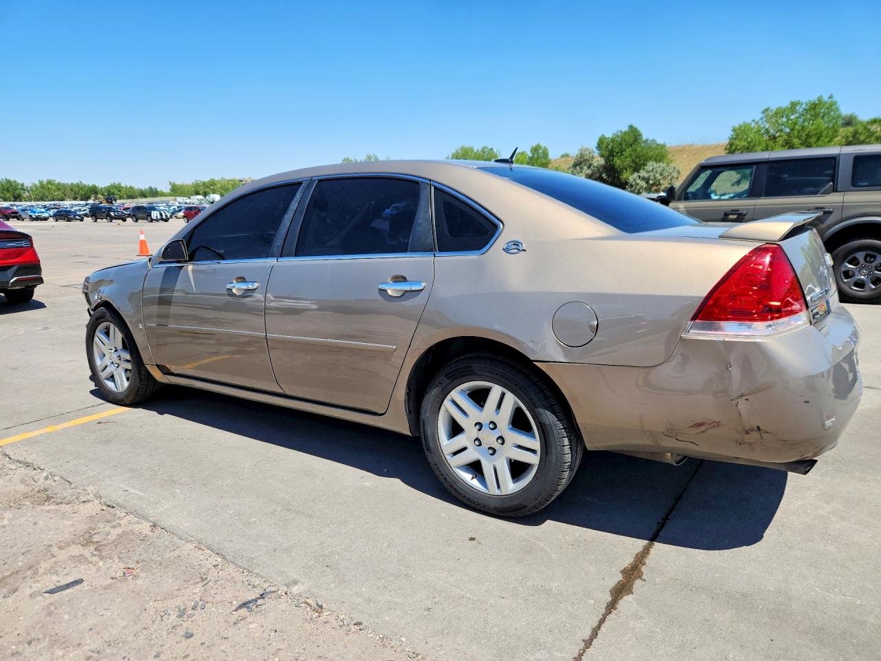 2007 Chevrolet Impala Ltz Tan vin: 2G1WU58R679106136