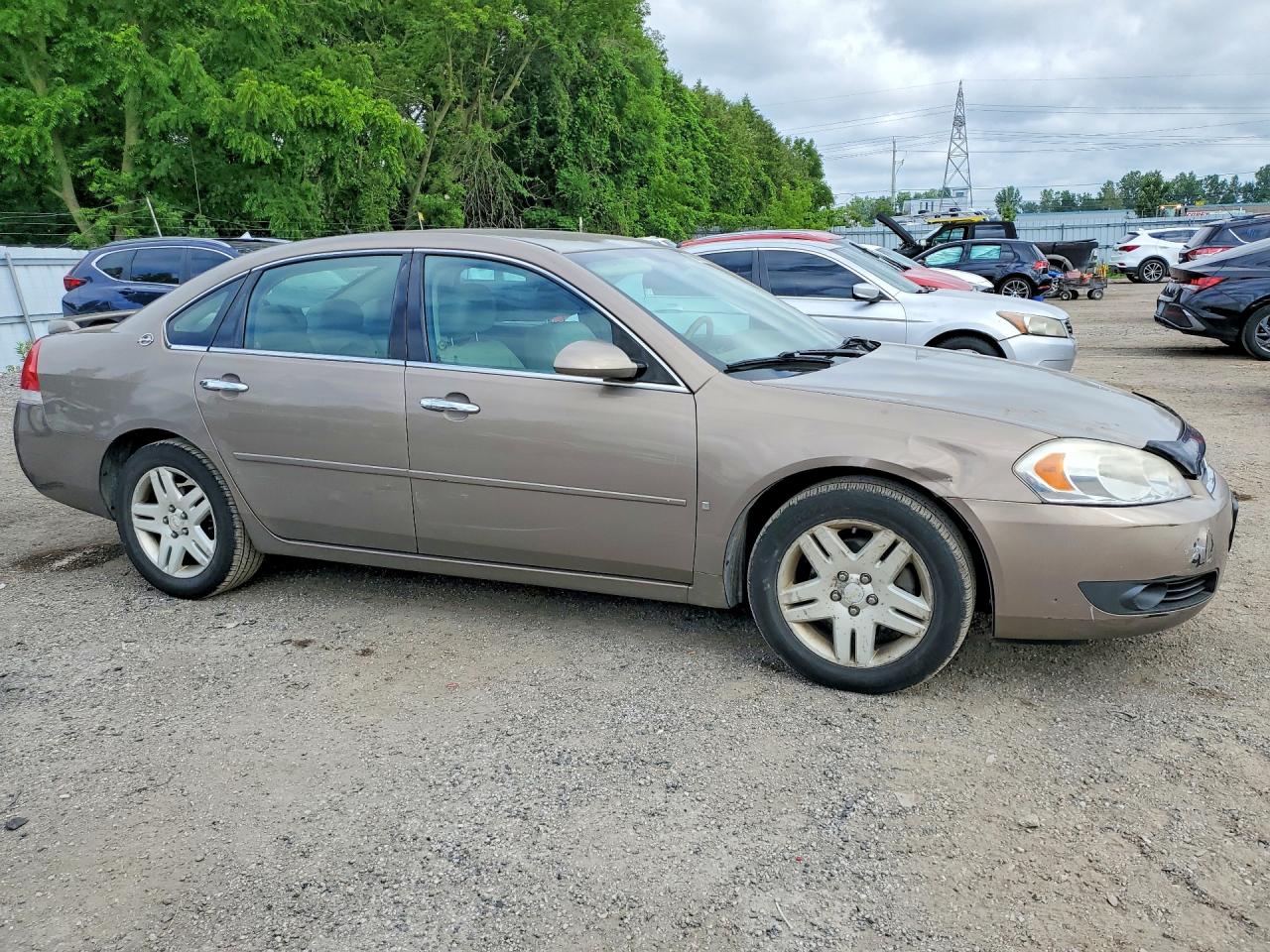 2007 Chevrolet Impala Ltz Tan vin: 2G1WU58R679343208