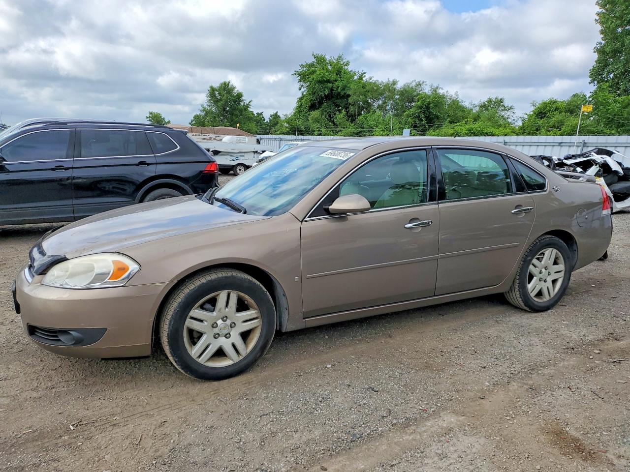 2007 Chevrolet Impala Ltz Tan vin: 2G1WU58R679343208