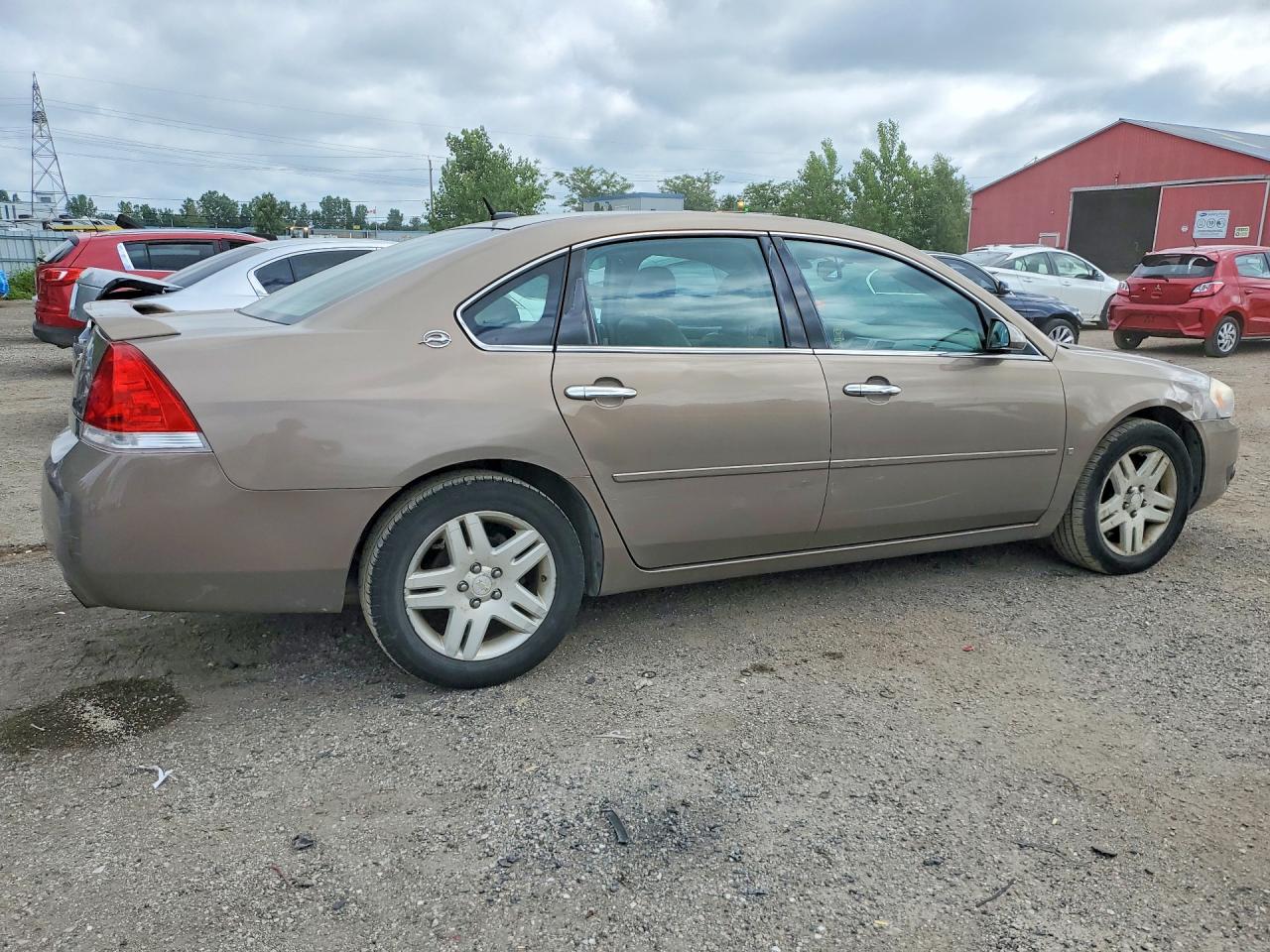 2007 Chevrolet Impala Ltz Tan vin: 2G1WU58R679343208