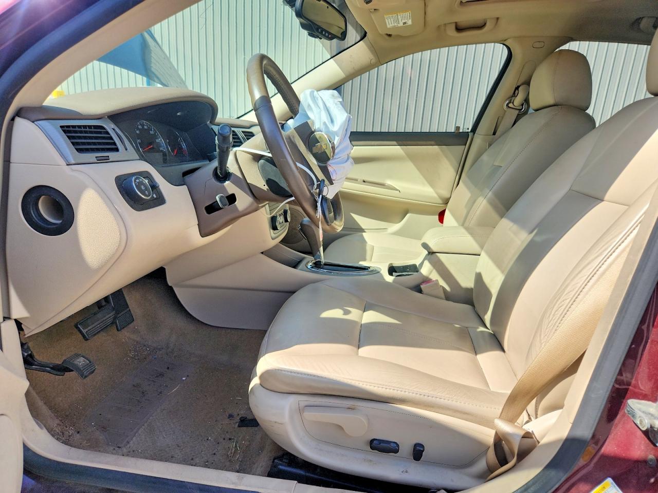 2007 Chevrolet Impala Ltz Burgundy vin: 2G1WU58R779297453