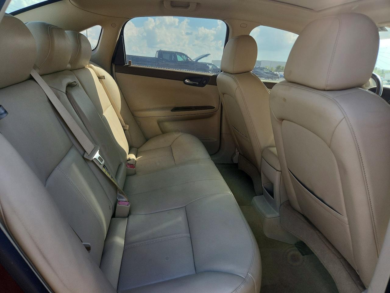 2007 Chevrolet Impala Ltz Burgundy vin: 2G1WU58R779297453