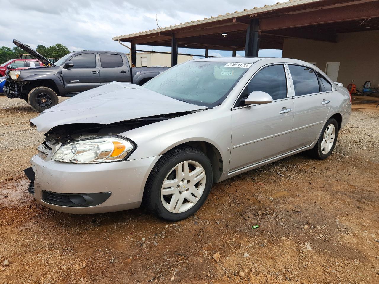 2007 Chevrolet Impala Ltz Silver vin: 2G1WU58R779394670