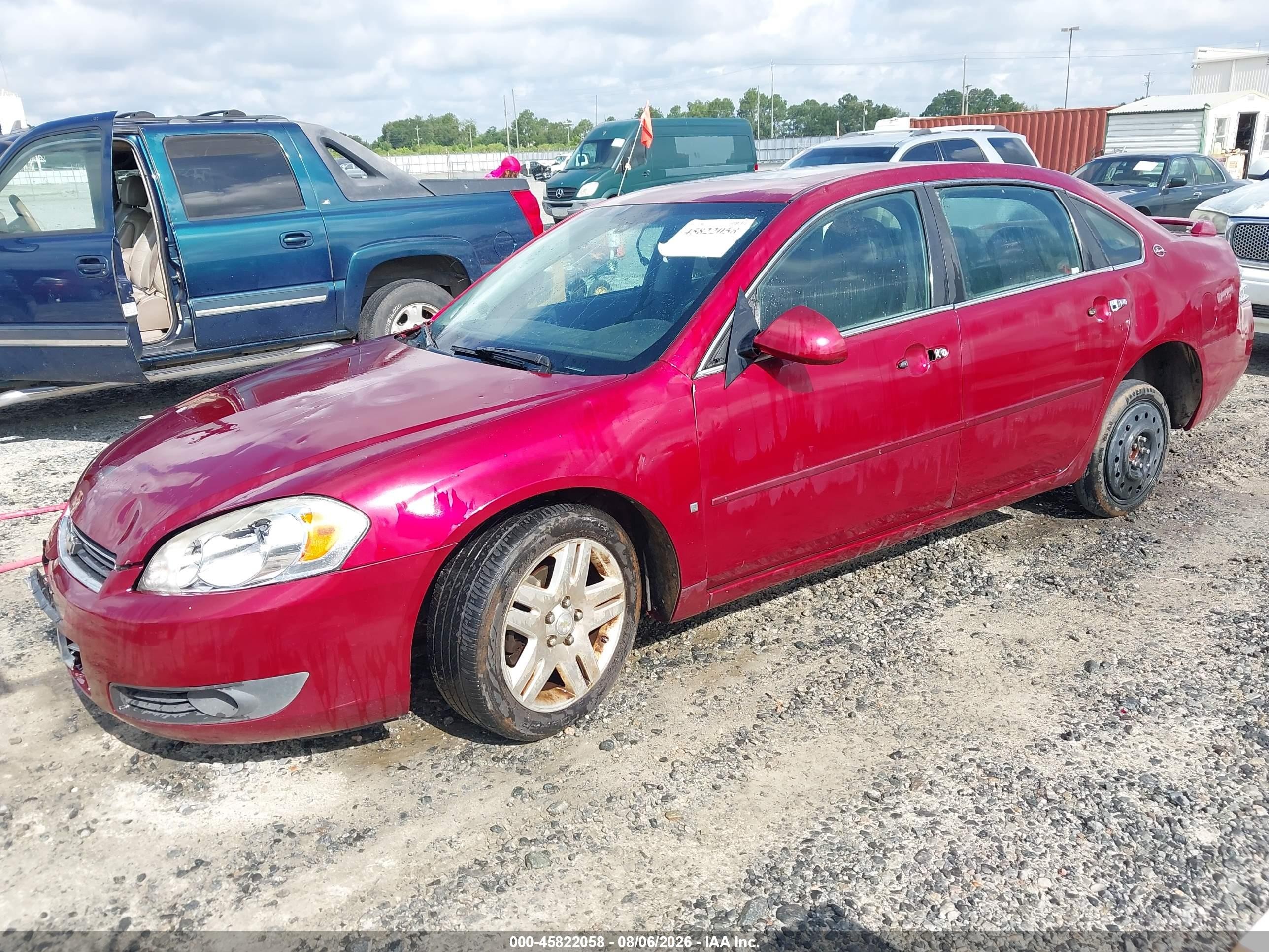 2007 Chevrolet Impala Ltz Maroon vin: 2G1WU58R879258757