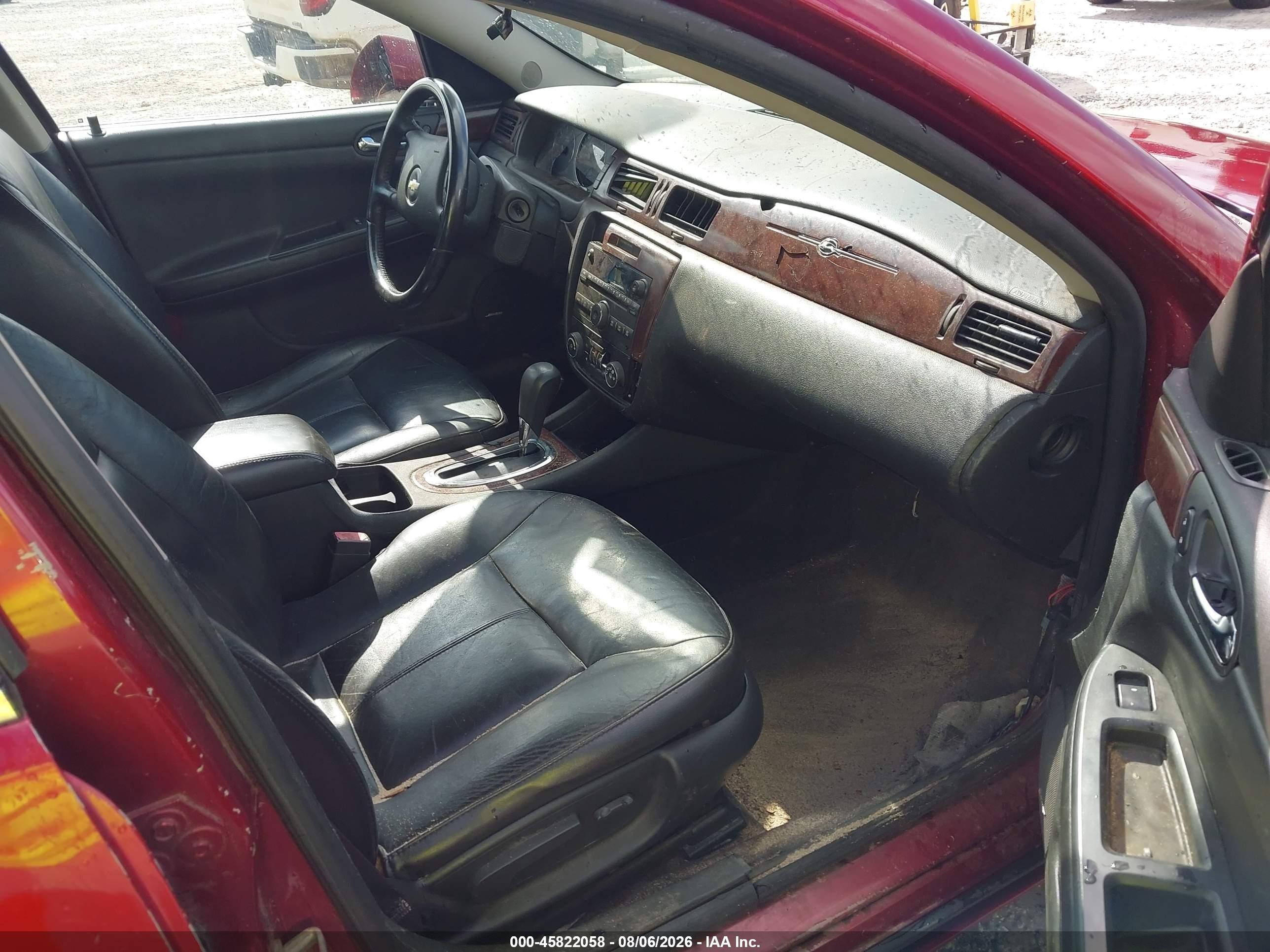 2007 Chevrolet Impala Ltz Maroon vin: 2G1WU58R879258757