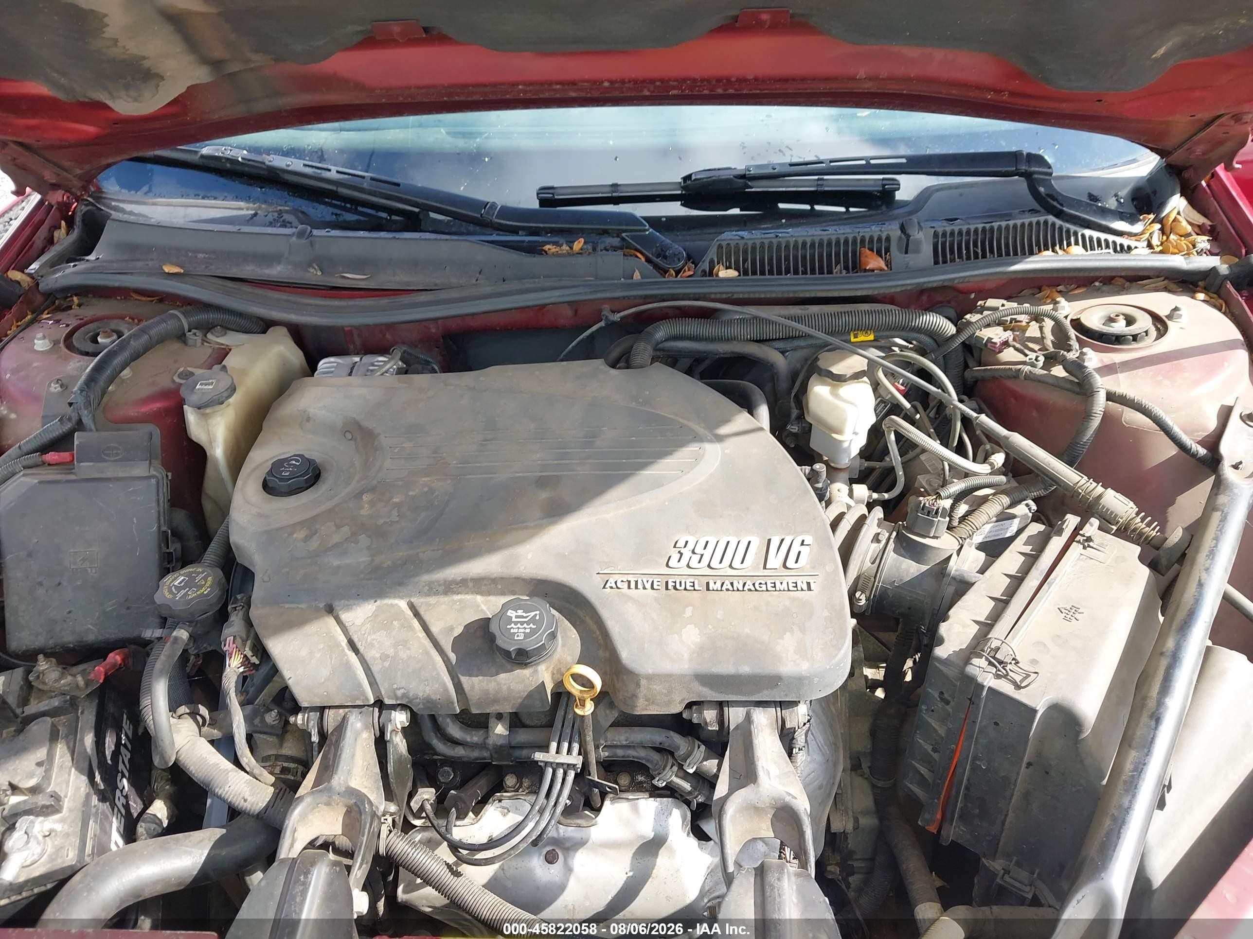 2007 Chevrolet Impala Ltz Maroon vin: 2G1WU58R879258757