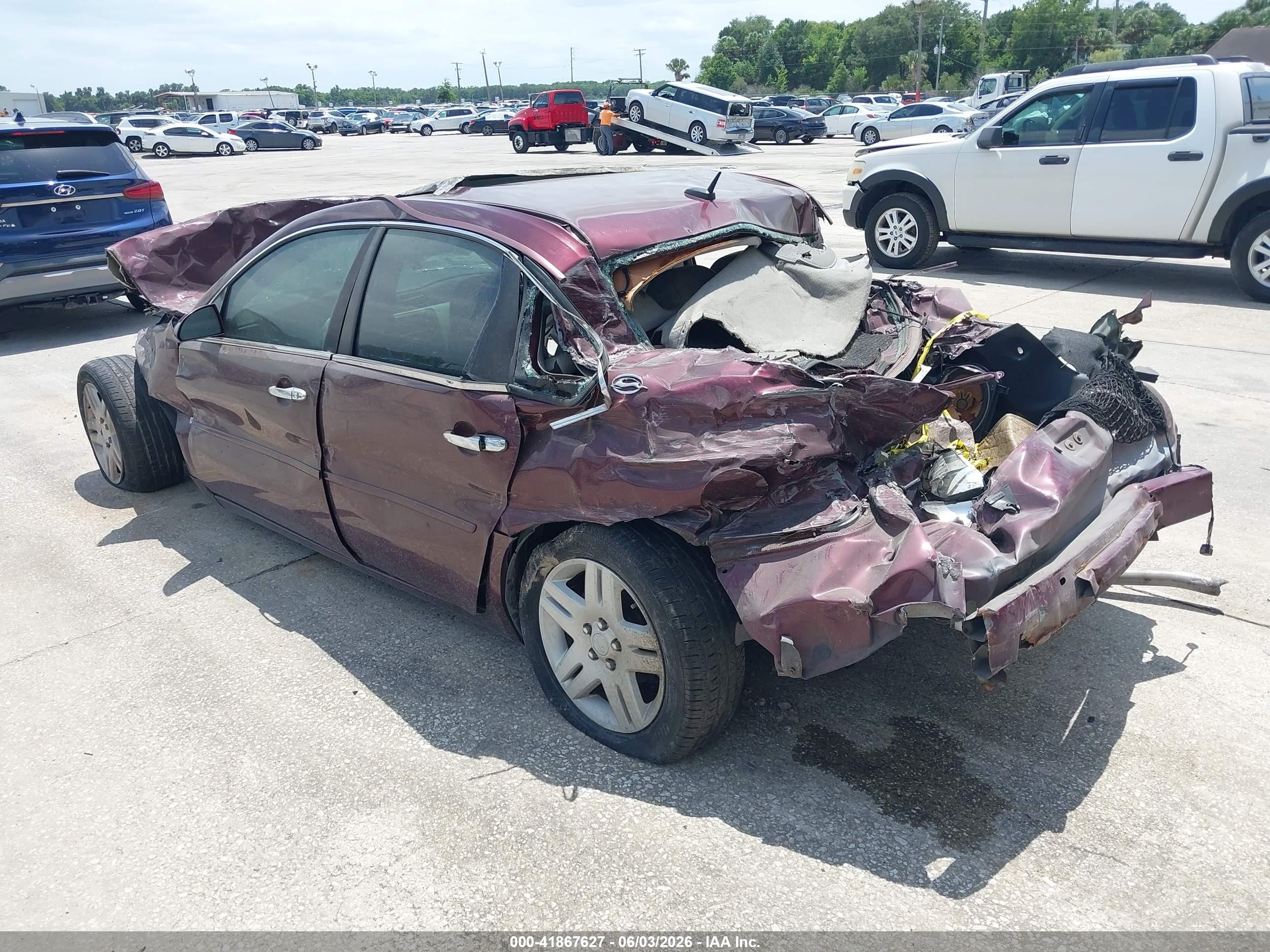 2007 Chevrolet Impala Ltz Purple vin: 2G1WU58R979157985