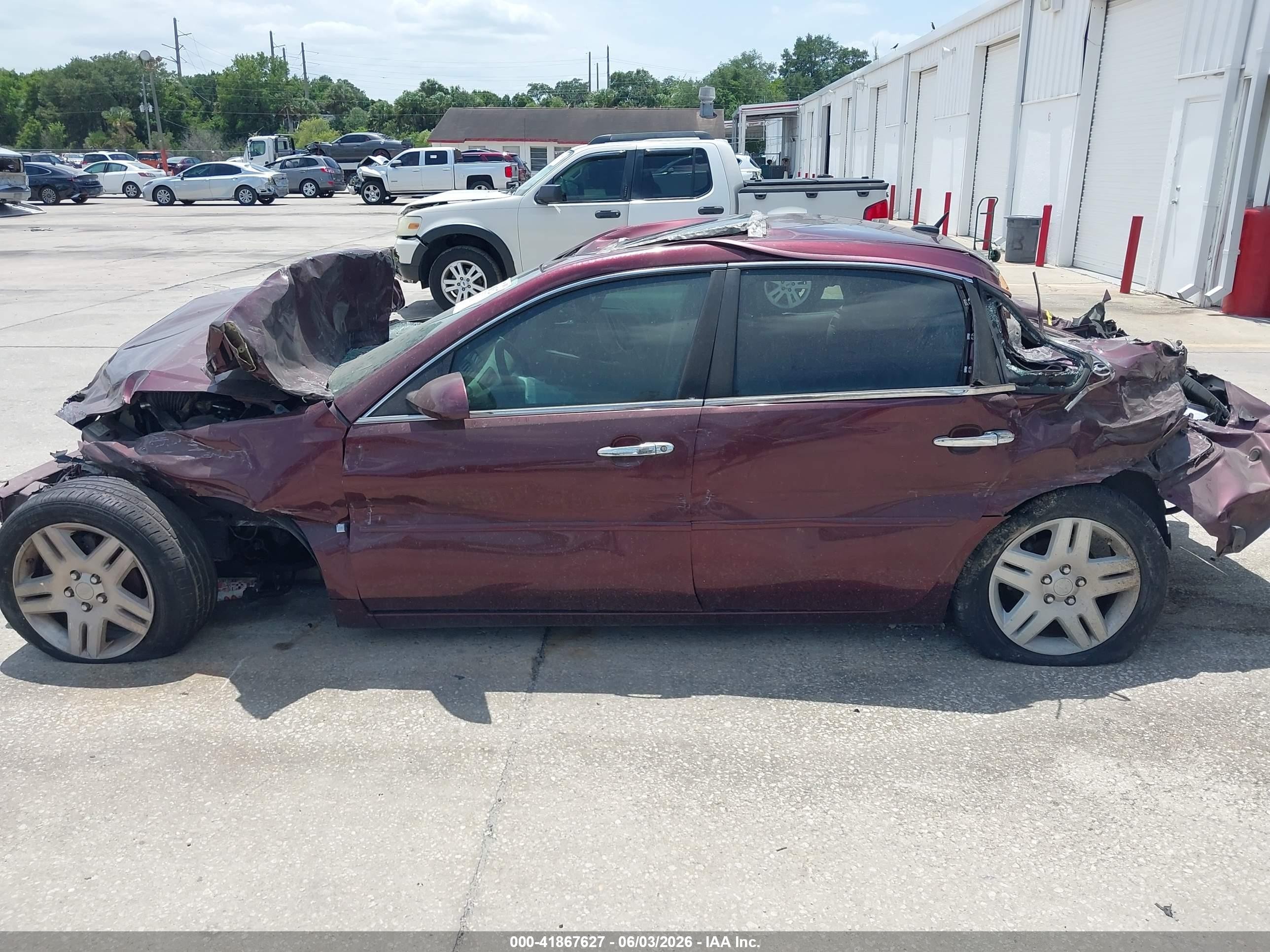 2007 Chevrolet Impala Ltz Purple vin: 2G1WU58R979157985