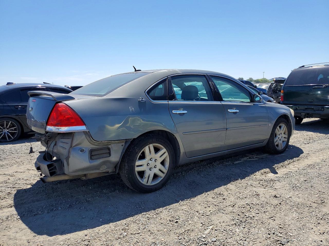 2007 Chevrolet Impala Ltz Gray vin: 2G1WU58R979274322
